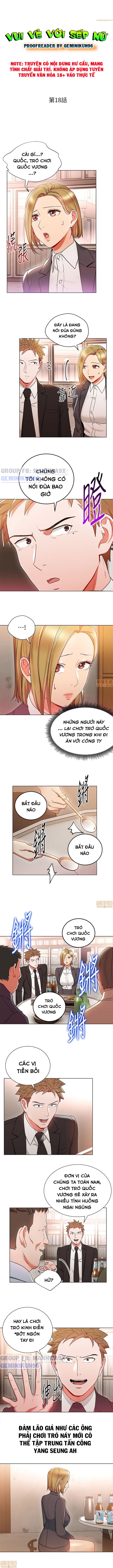 Bị Sếp Chăn Chap 18 - Page 5