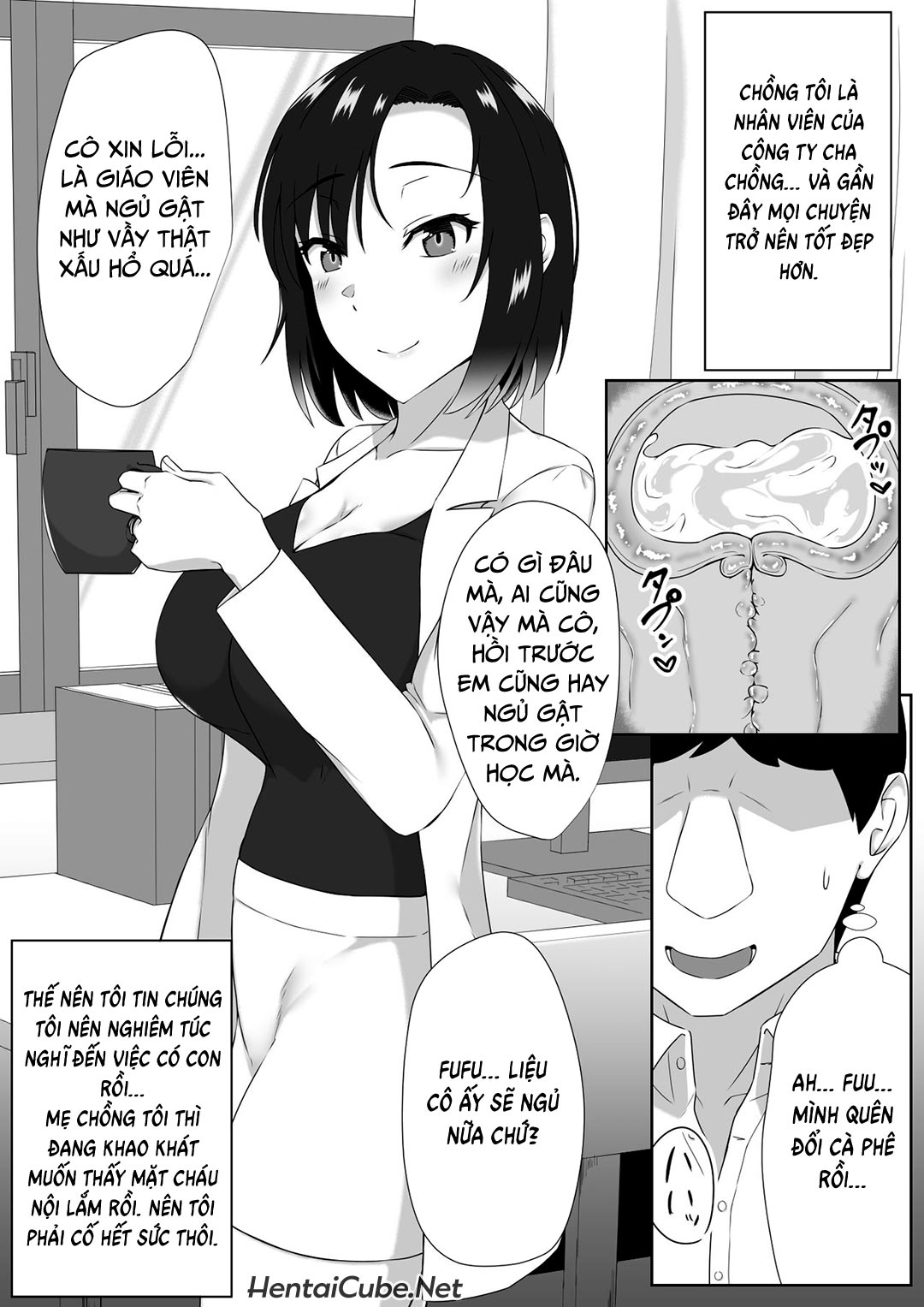 Bỏ thuốc ngủ rồi hiếp cô giáo Oneshot - Page 37