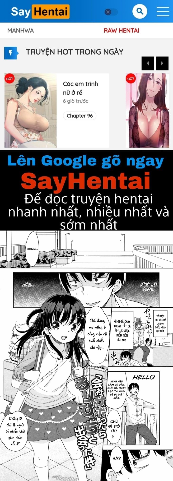 Bỏ Việc Ở Công Ty Tôi Gặp Một Bitch Loli OneShot - Page 1