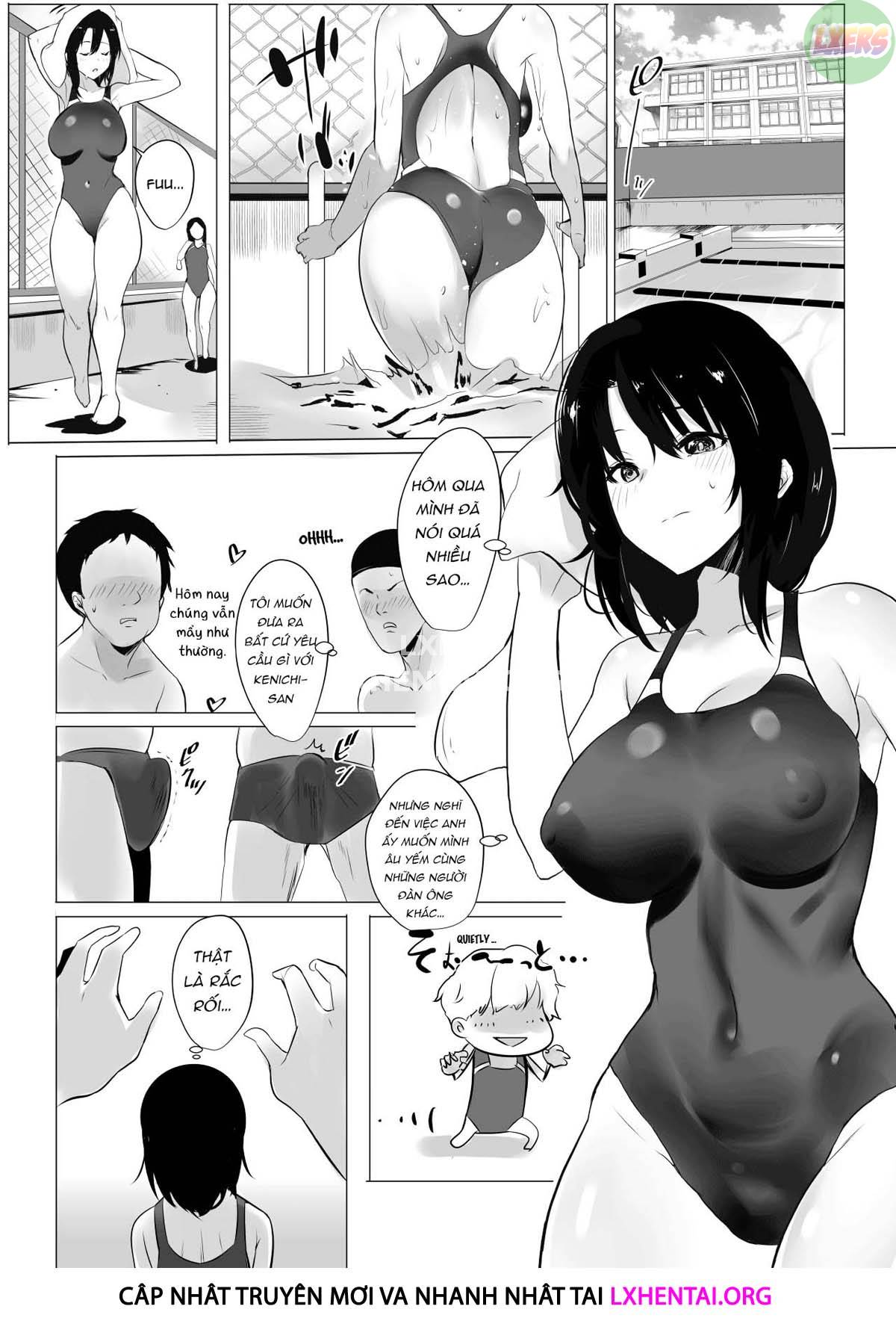 Boku dake ni Amaesasete Kureru Kyonyuu JK Tsuma o Hoka no Otoko ni Dakasete Mita Chapter 1 - Page 15