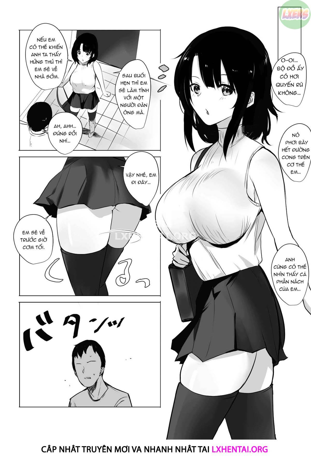 Boku dake ni Amaesasete Kureru Kyonyuu JK Tsuma o Hoka no Otoko ni Dakasete Mita Chapter 1 - Page 18