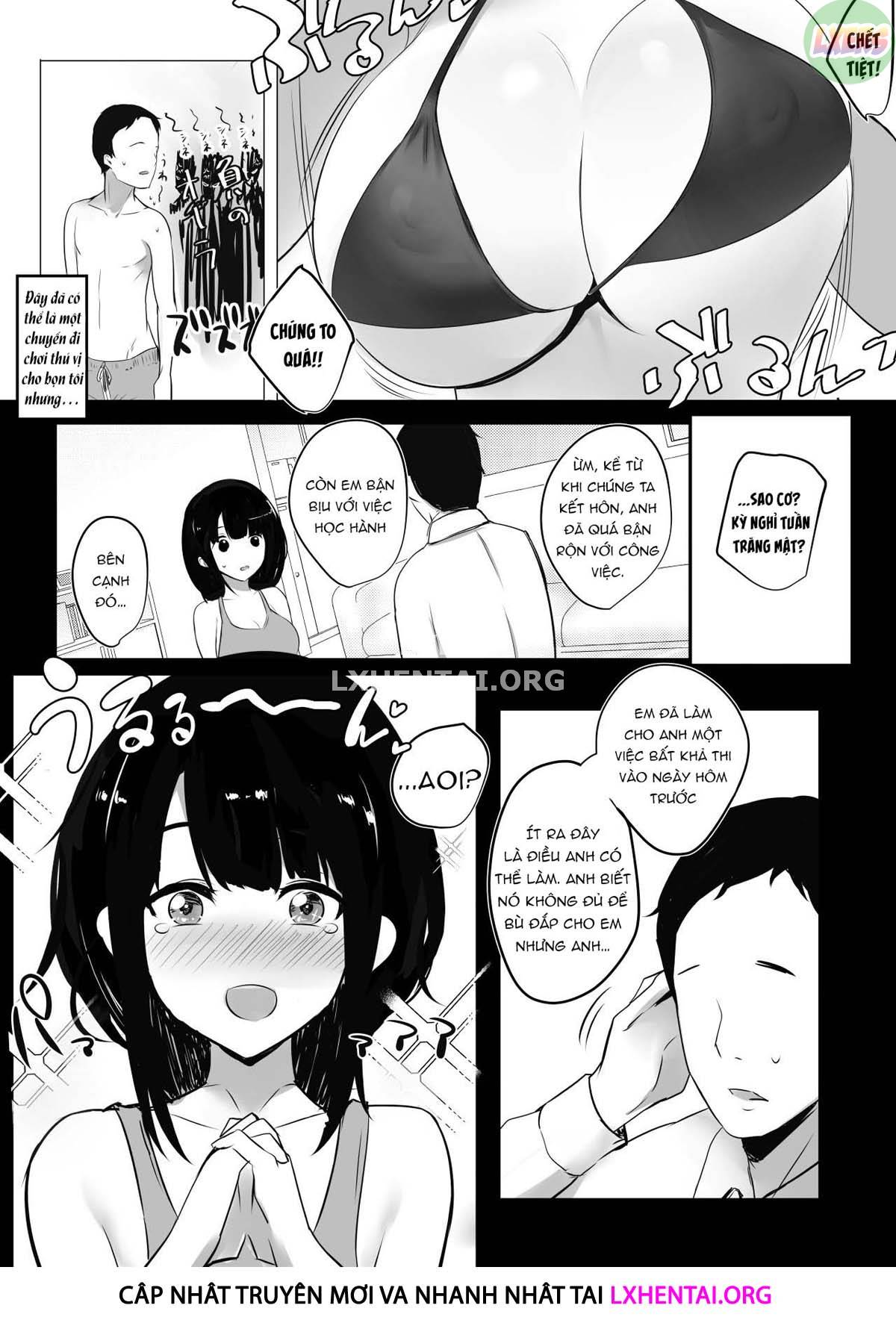 Boku dake ni Amaesasete Kureru Kyonyuu JK Tsuma o Hoka no Otoko ni Dakasete Mita Chapter 2 - Page 8