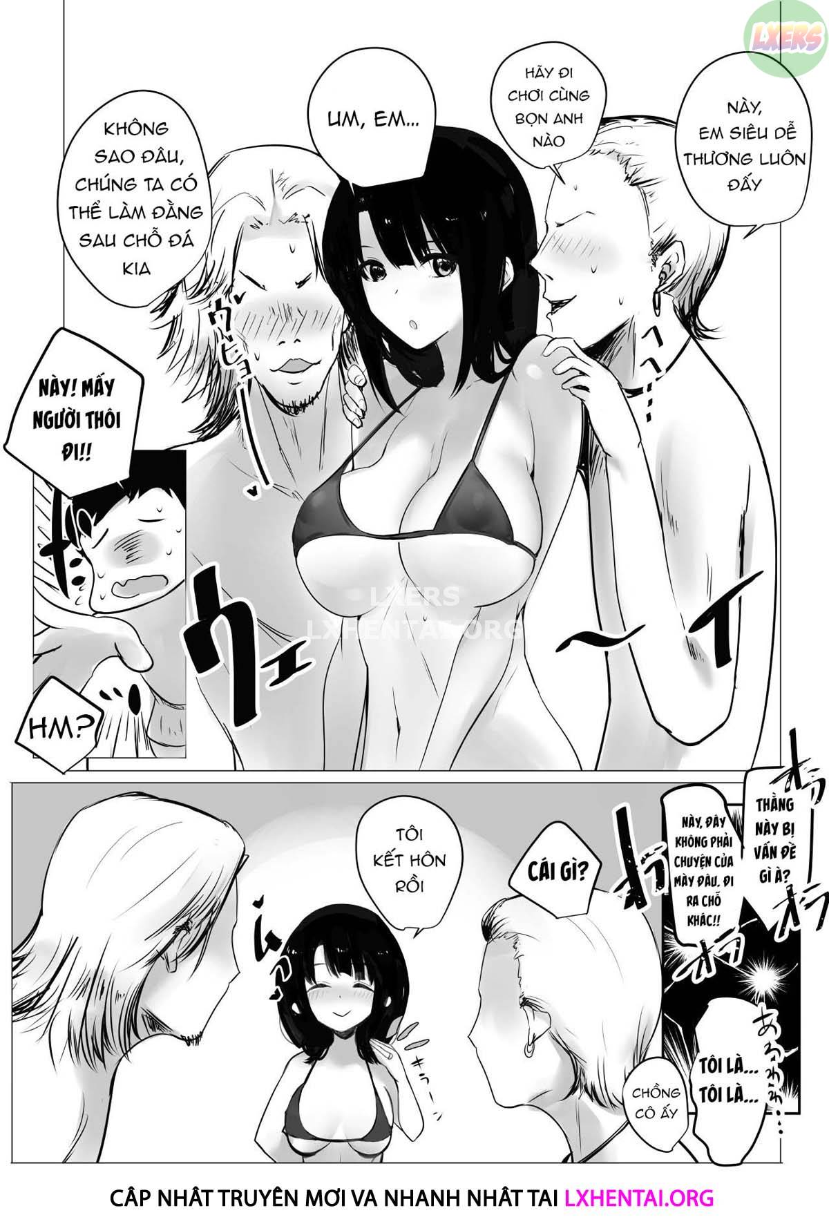 Boku dake ni Amaesasete Kureru Kyonyuu JK Tsuma o Hoka no Otoko ni Dakasete Mita Chapter 2 - Page 10