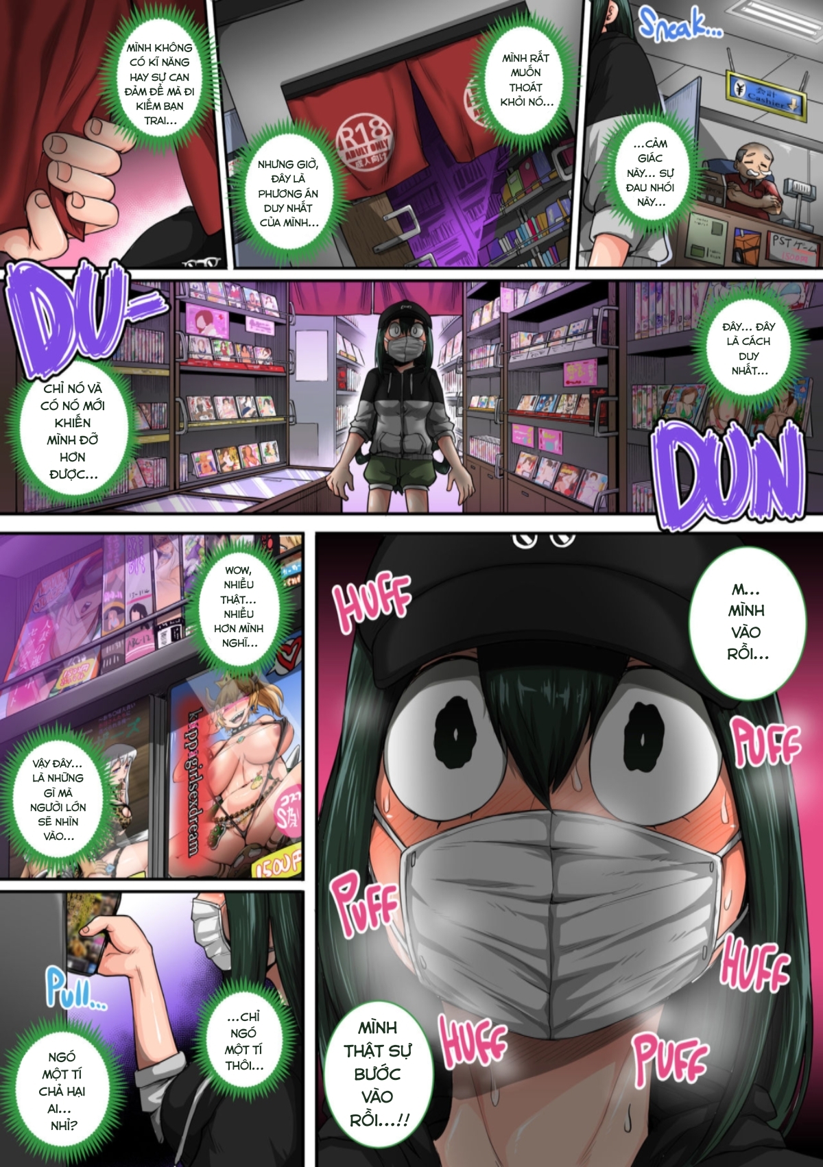 Boku no Harem Academia 6-wa "Doubutsu-teki na Kanojo" Oneshot - Page 12