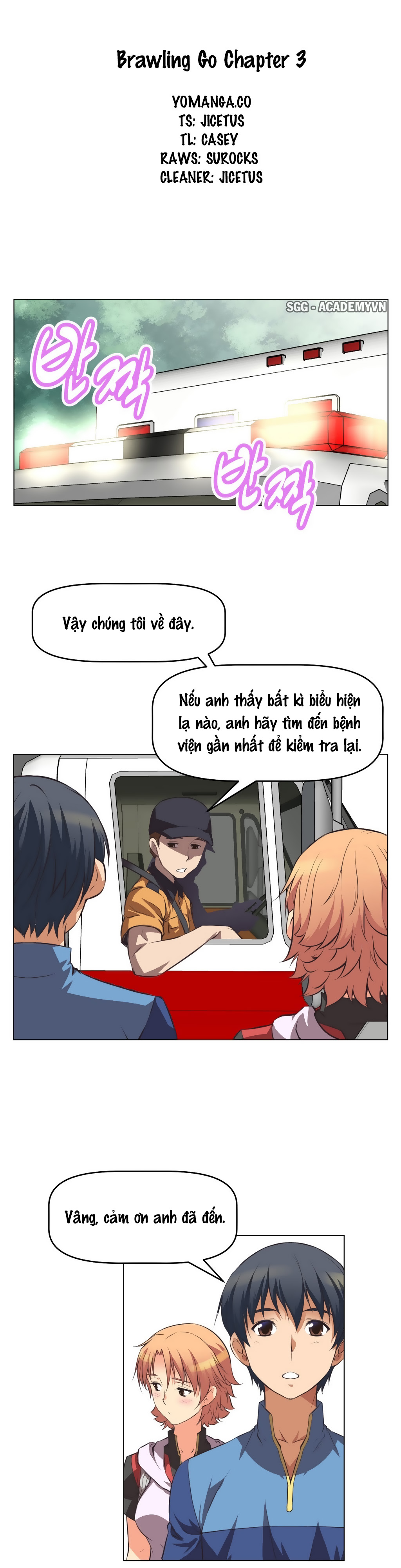 Bùng Phát Đi Nào! Chapter 3 - Page 3