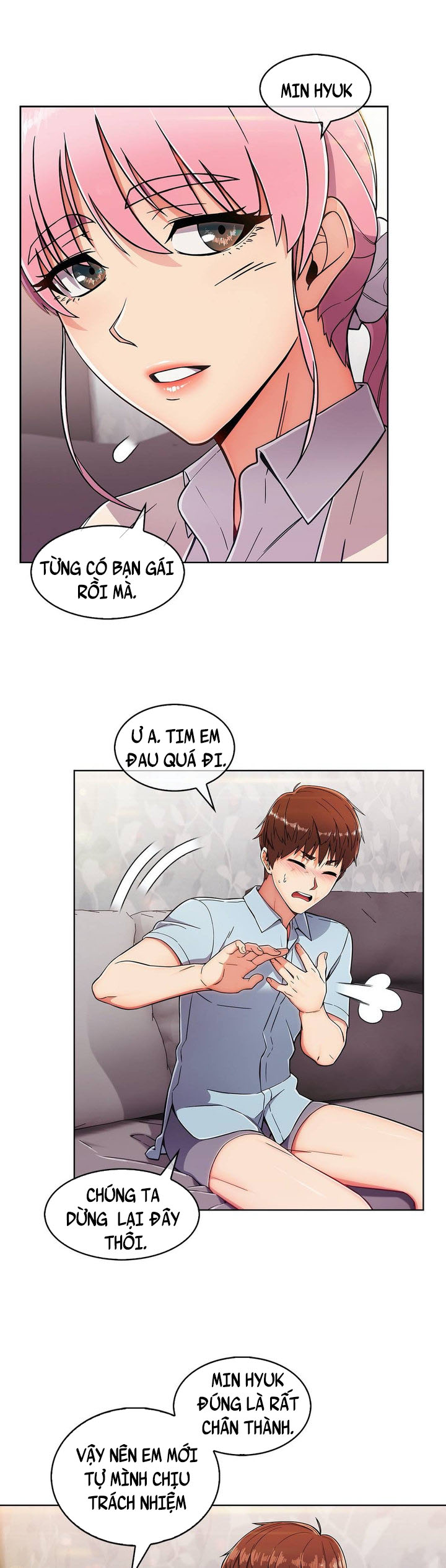 Chân tình của Min Hyuk Chapter 4 - Page 9