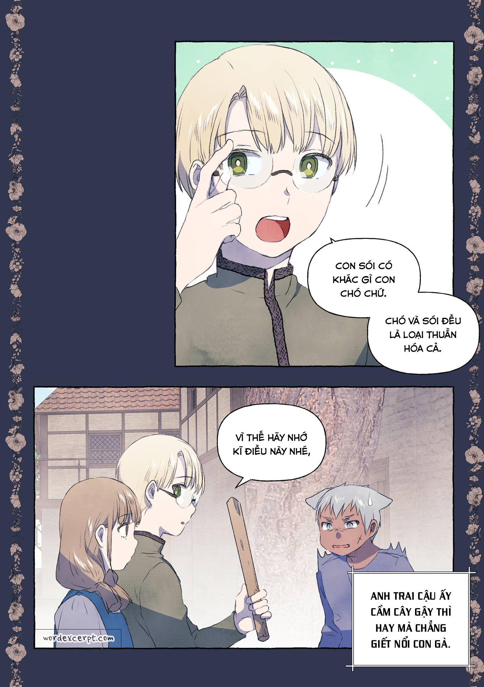 Chàng Khờ Và Tiểu Thư Chap 5 - Page 7