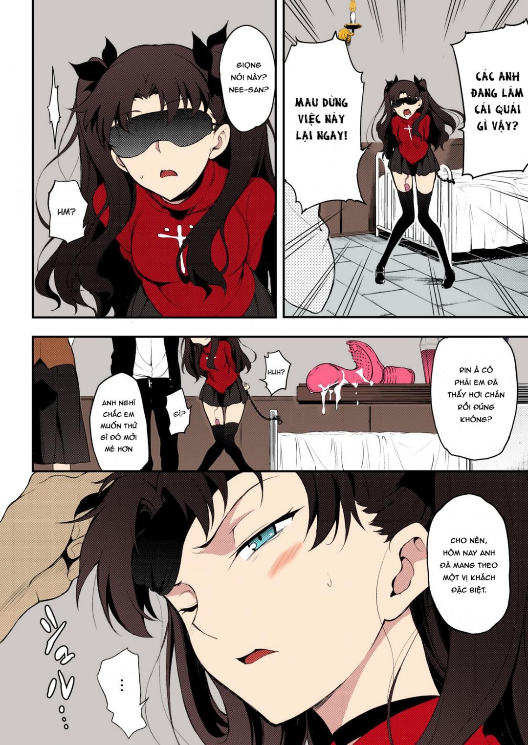 Chị Em Tohsaka Bị Khuất Phục Oneshot - Page 6