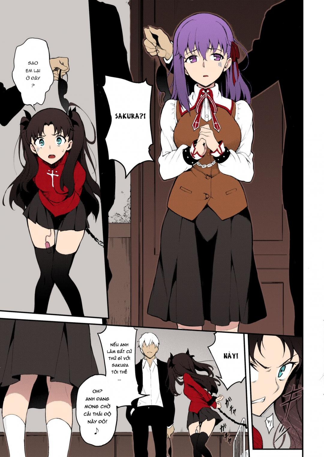 Chị Em Tohsaka Bị Khuất Phục Oneshot - Page 7