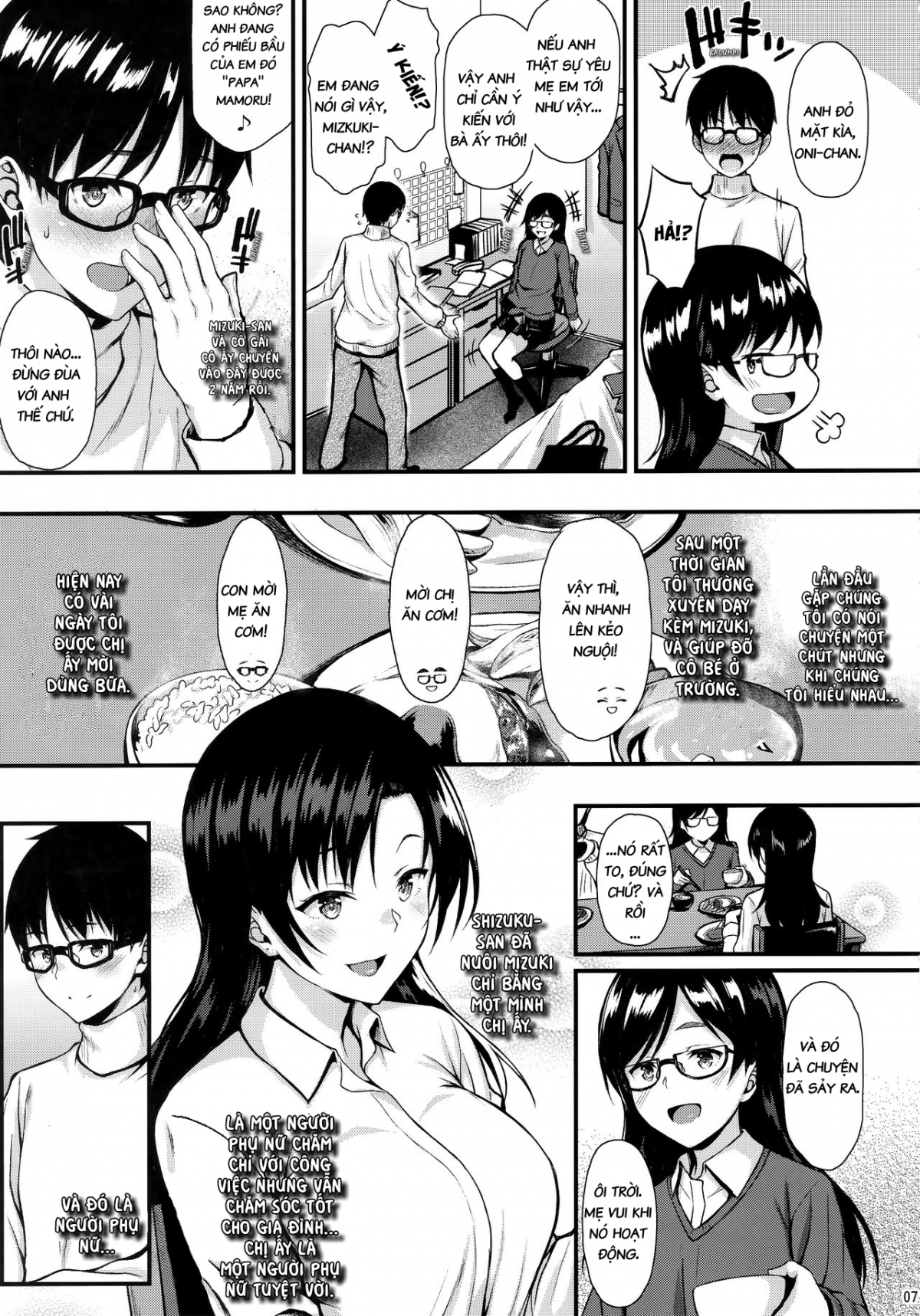 Chị Hàng Xóm Ngọt Nước Shizuku-San Chị Hàng Xóm Ngọt Nước Shizuku-San - Oneshot - Page 6