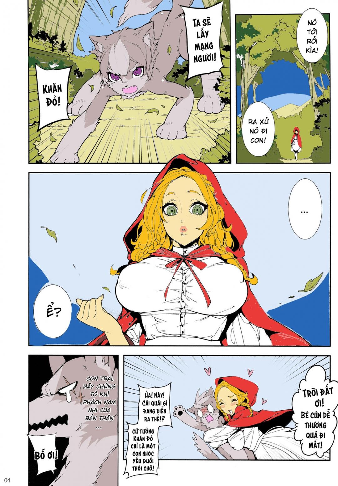 Childhood Destruction – Big Red Riding Hood and the Little Wolf Oneshot - Page 7