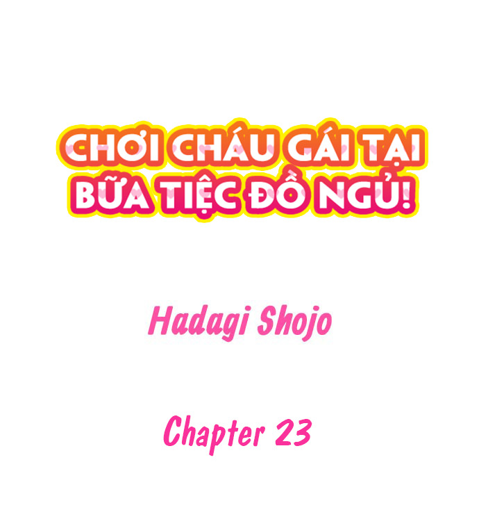 Chơi cháu gái tại bữa tiệc đồ ngủ! Chapter 23 - Page 2