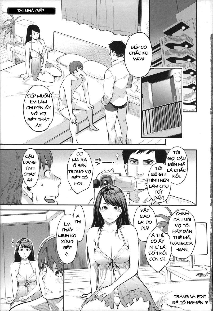 Chơi Vợ Sếp Trước Mặt Sếp (NTR) Chapter 1 - Page 3