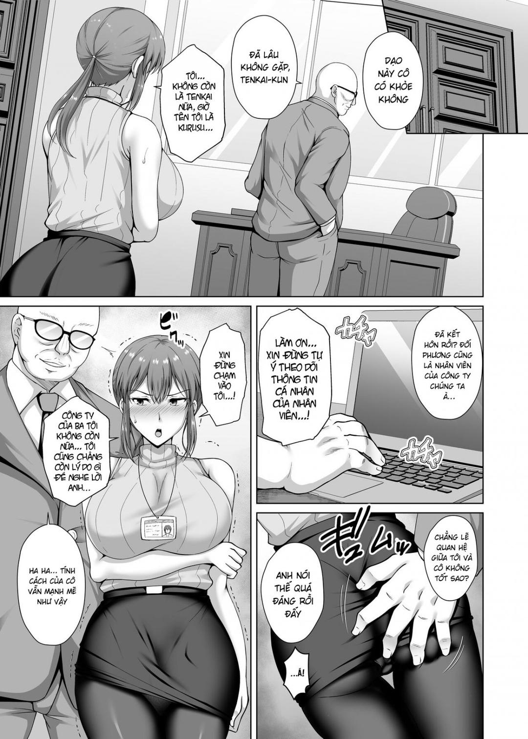 Choukyou Zumi Hitozuma OL Wa Joushi Ni Dakare Futatabi Ochiru Oneshot - Page 10