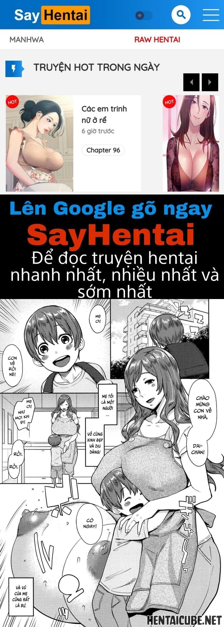 Chưa cai được sữa mẹ Oneshot - Page 1