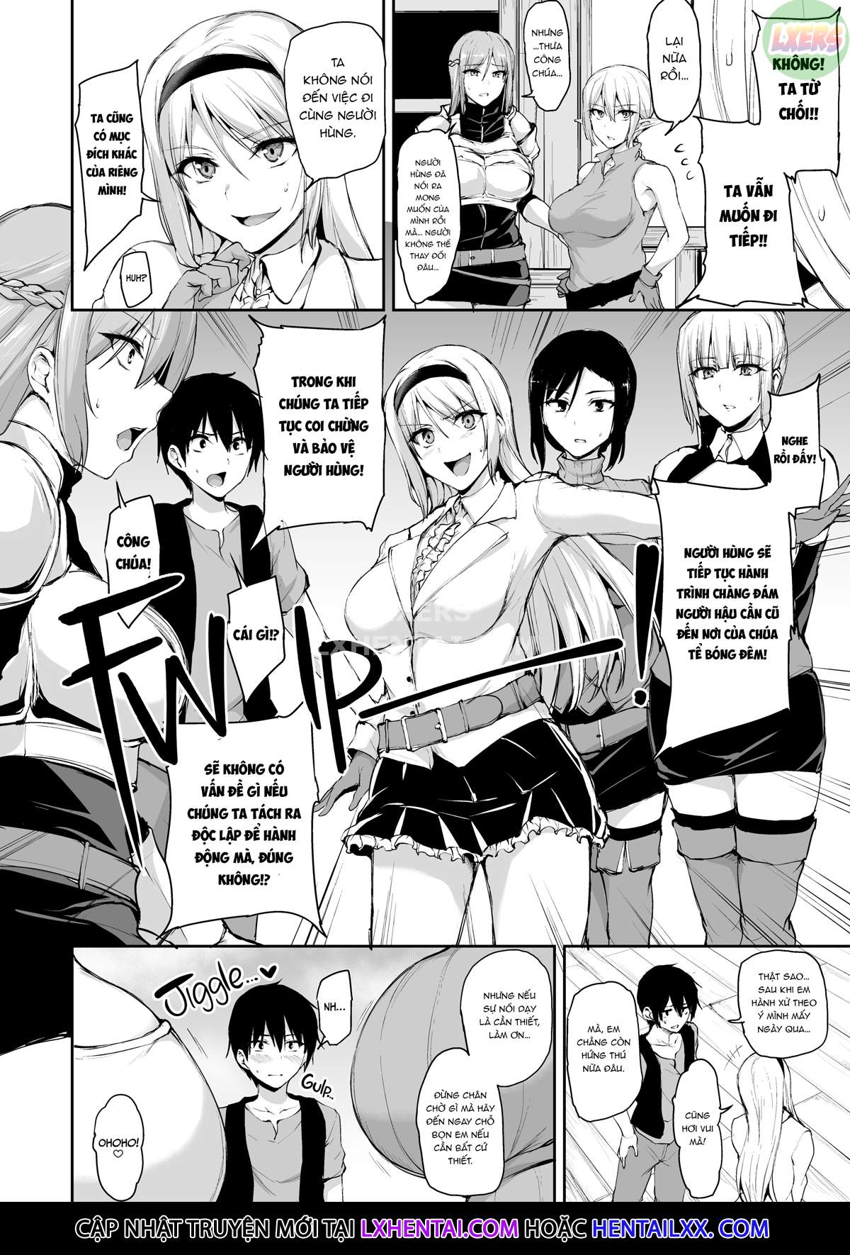 Chuyện về dàn harem ở thế giới khác Chap 07 - Page 62