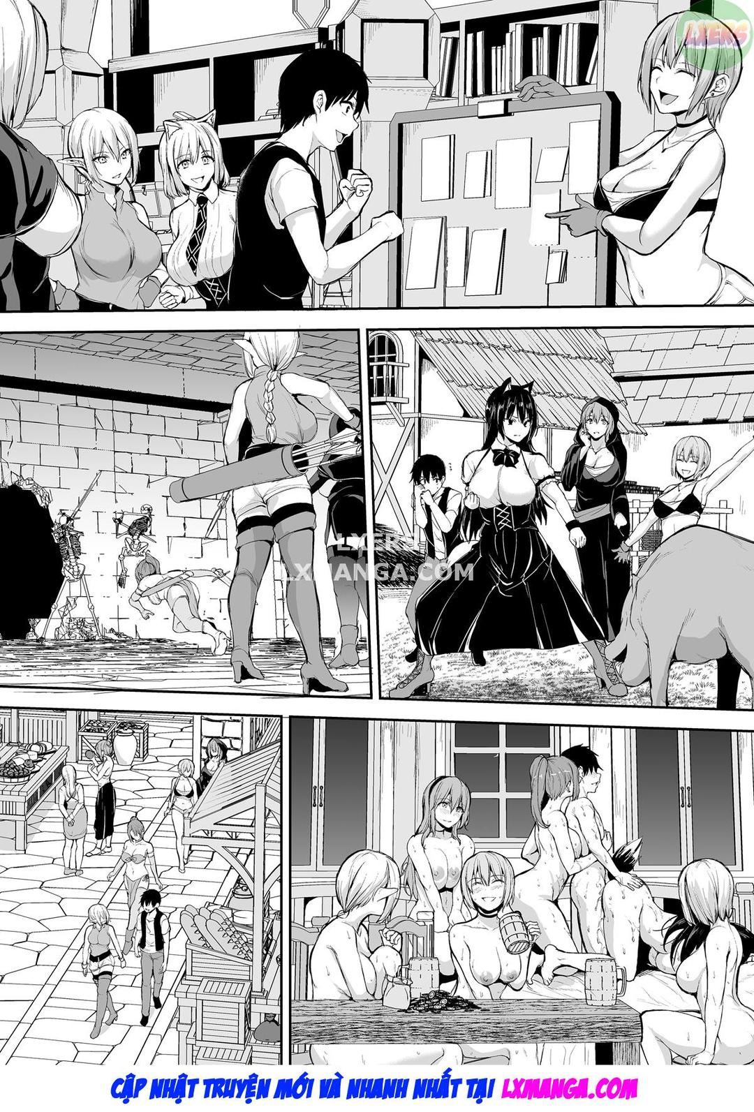 Chuyện về dàn harem ở thế giới khác Chap 08 - Page 38