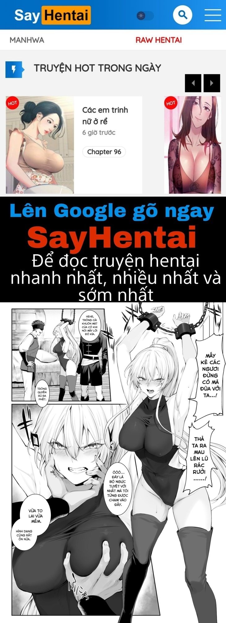 Chuyện Về Những Nữ Chiến Thần! Chap 01A - Nữ thánh kỵ sĩ - Page 1