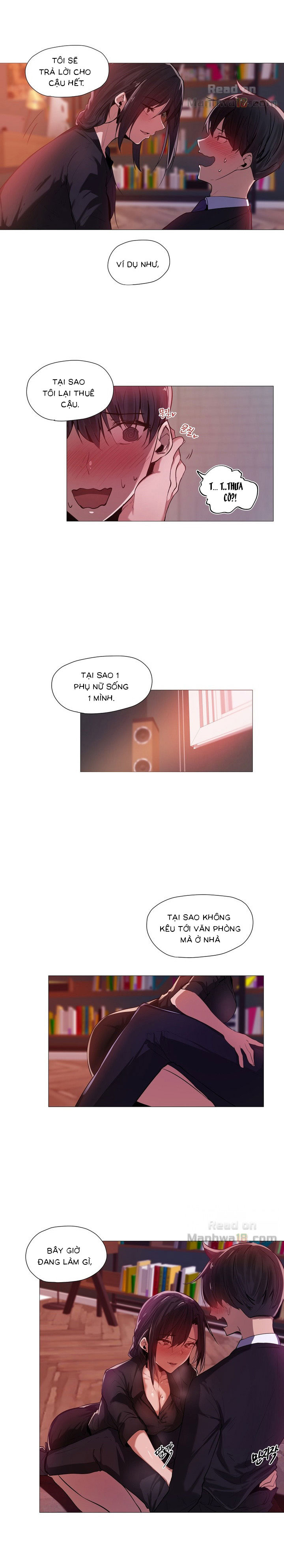 Cô, Đến giờ tan ca chưa Chap 2 - Page 13