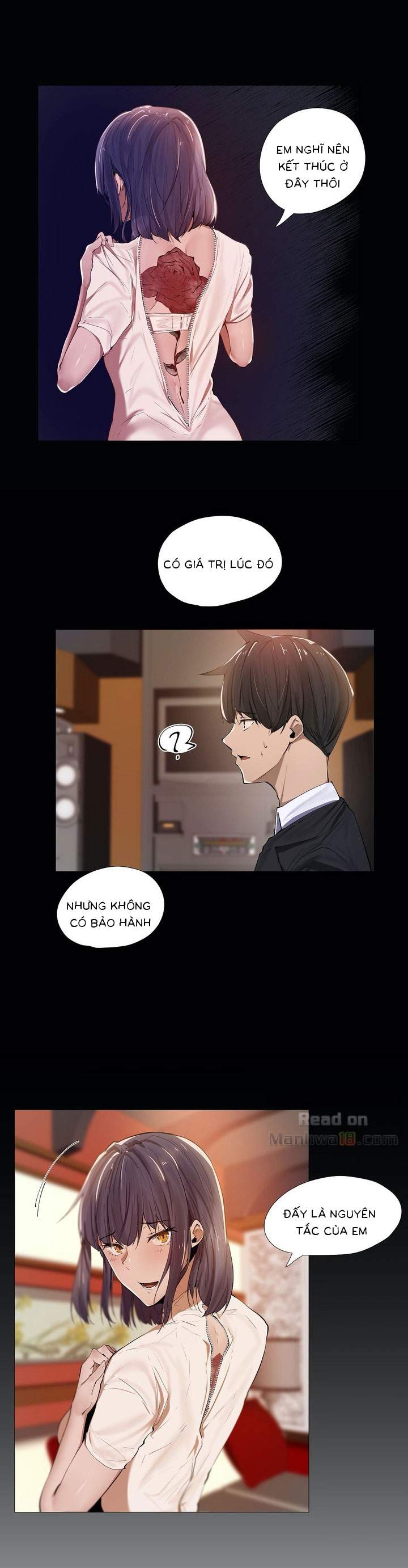 Cô, Đến giờ tan ca chưa Chap 4 - Page 16