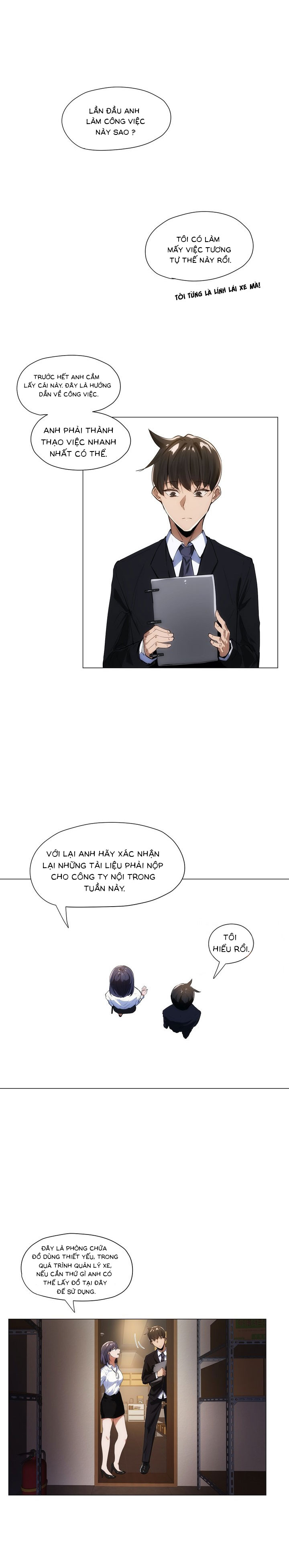 Cô, Đến giờ tan ca chưa Chap 5 - Page 9