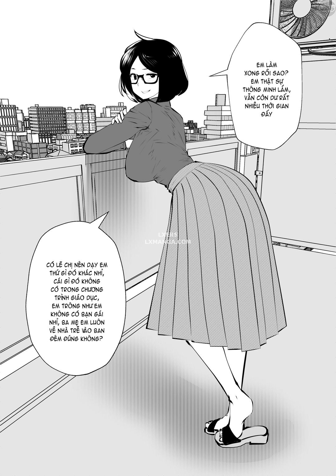 Cô Nàng Kính Gọng Đen Oneshot - Page 7