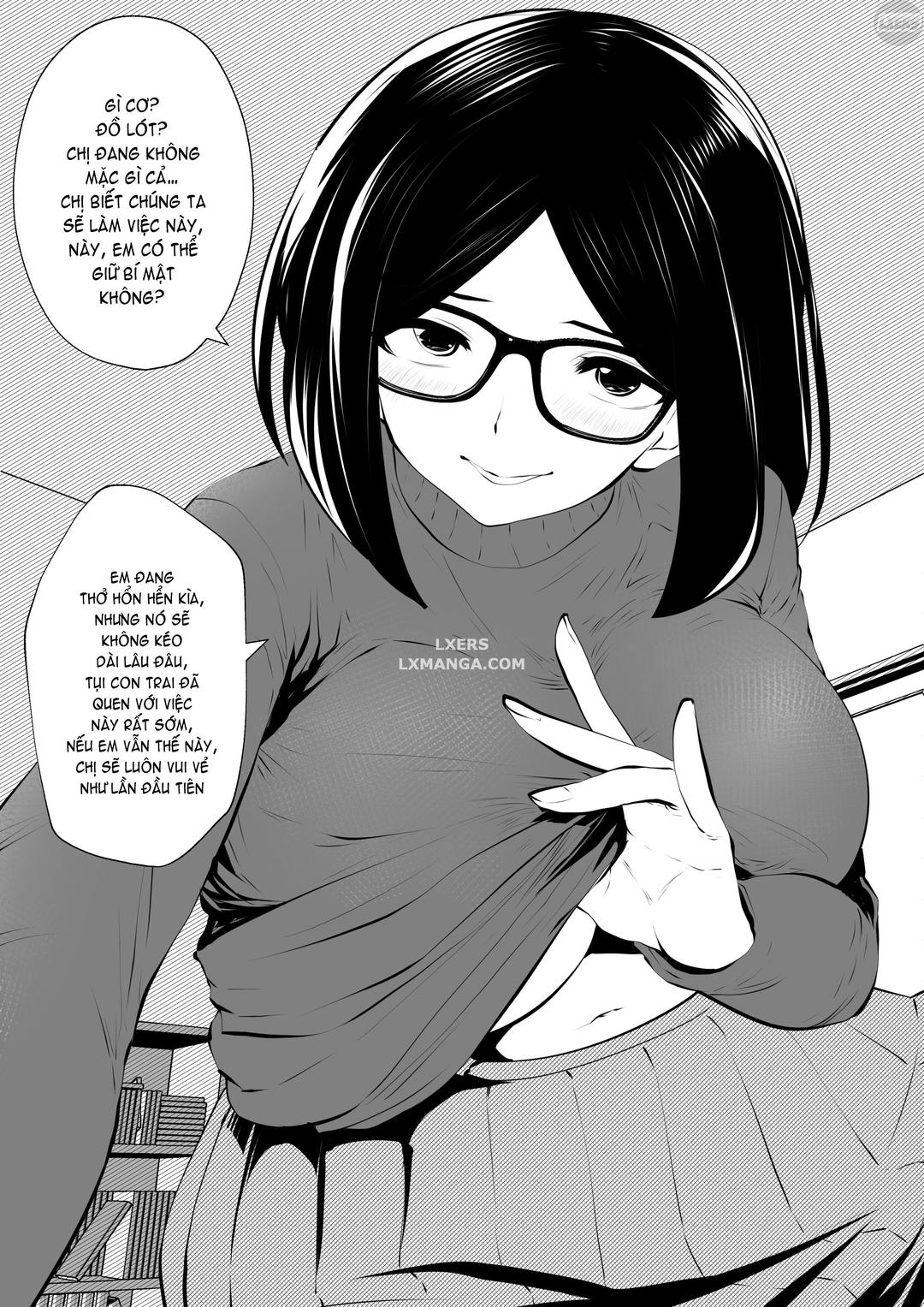 Cô Nàng Kính Gọng Đen Oneshot - Page 13