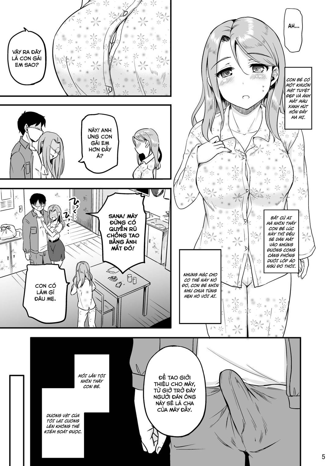 Con gái của vợ mới Oneshot - Page 7