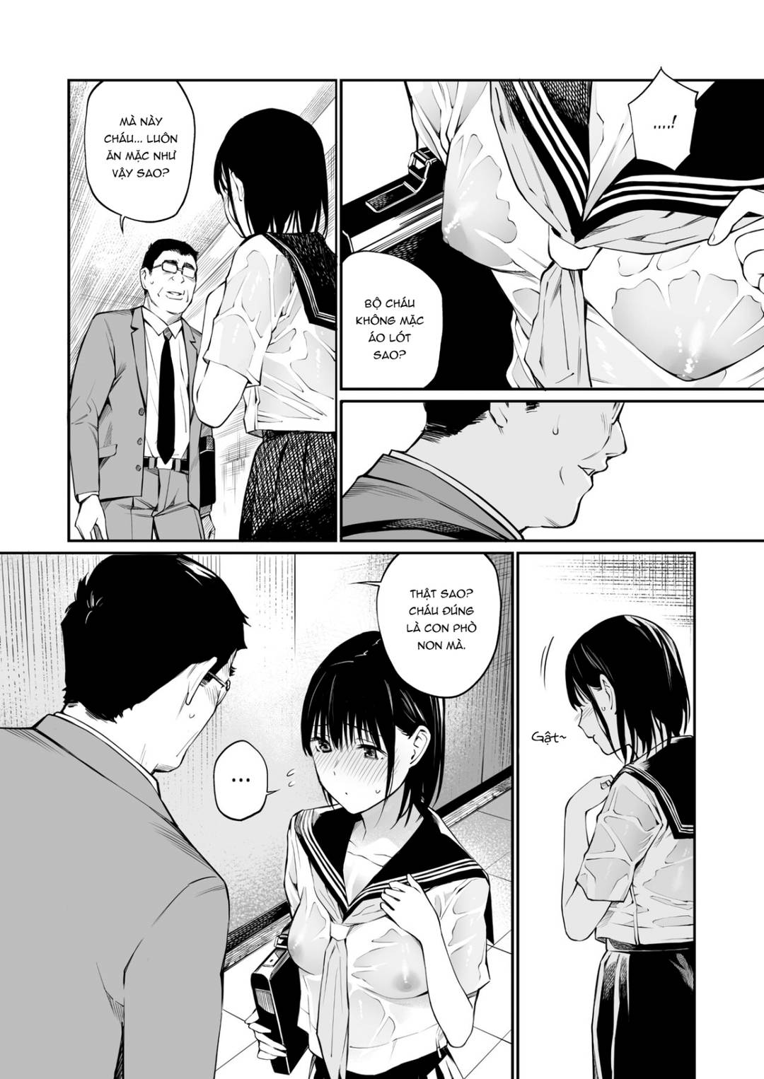 Cơn Mưa Làm Quần Áo Tôi Bị Xuyên Thấu Oneshot - Page 35