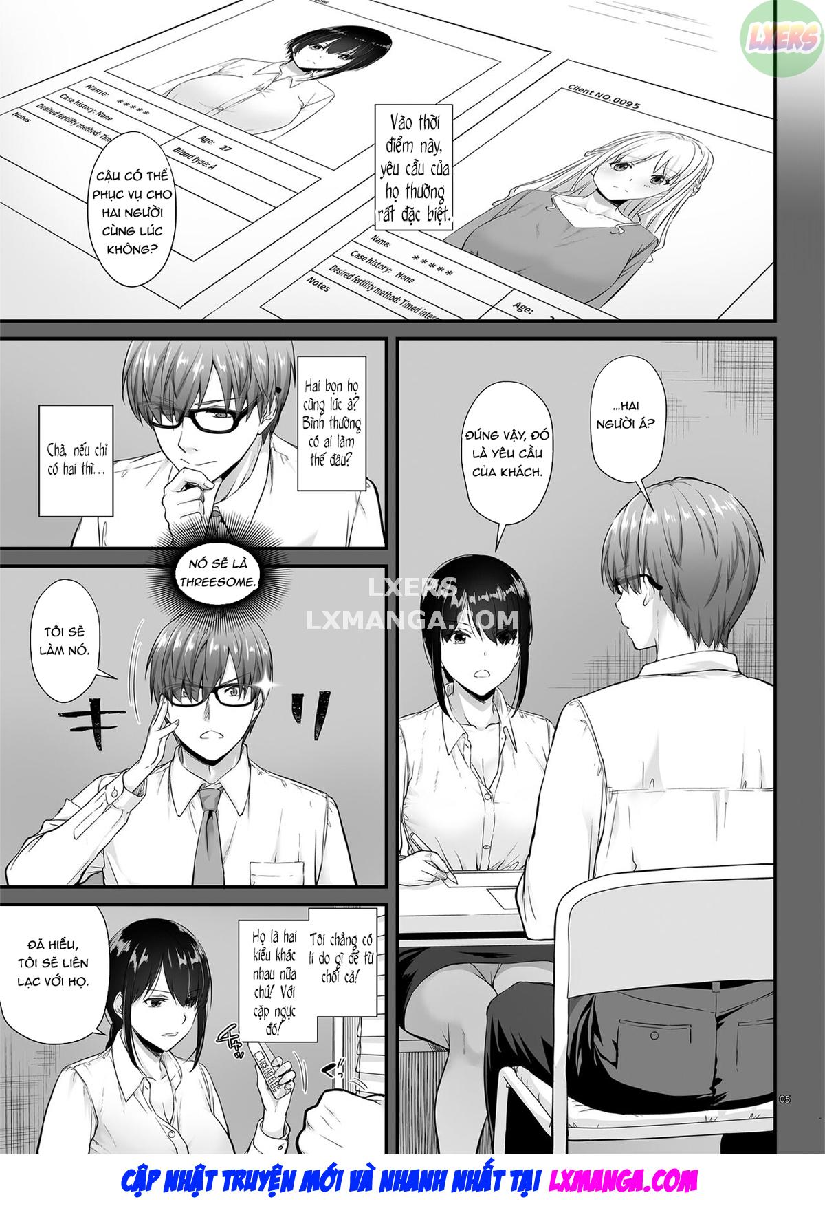 Công việc hiến tinh thụ thai Chapter 3 - Page 9