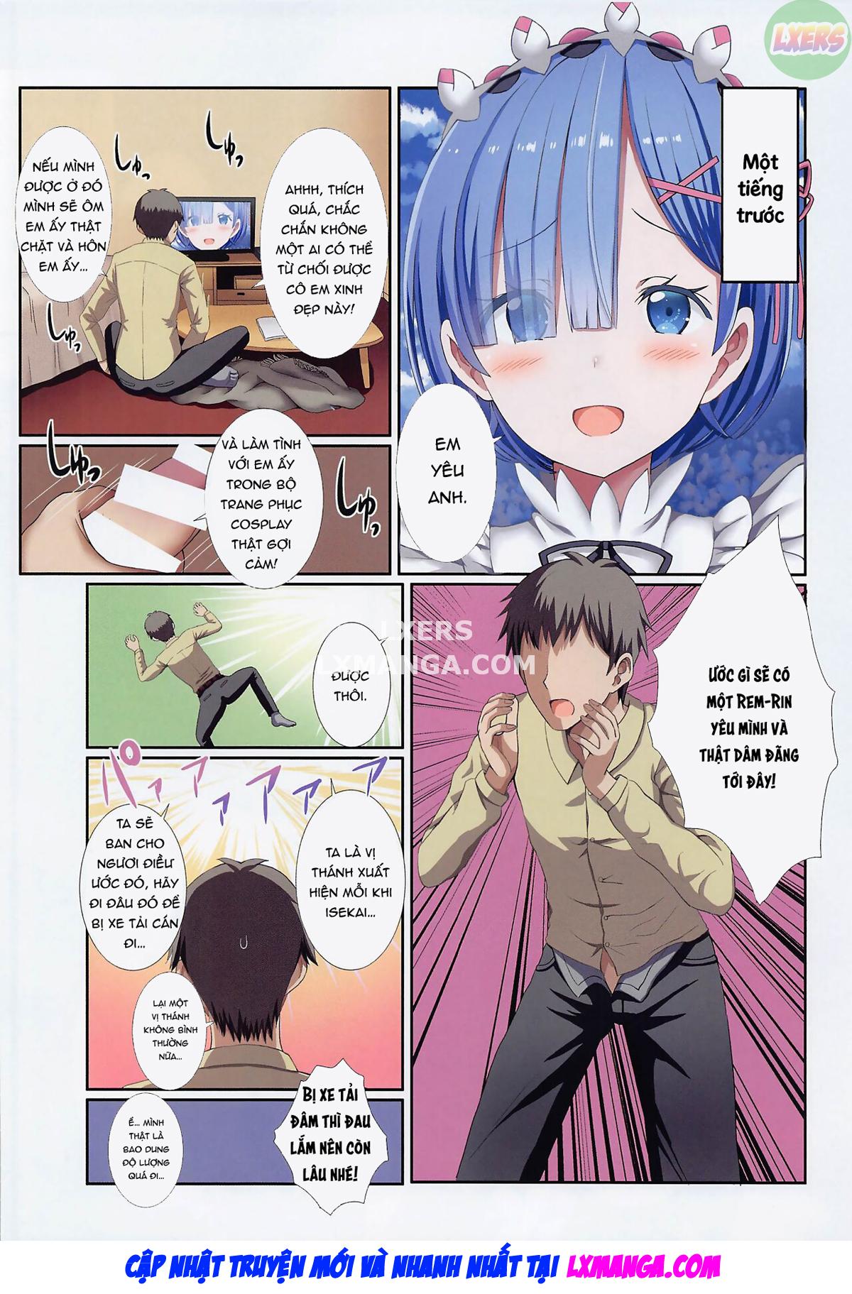 Cosplay SEX with Rem-rin Who Was Transported to My House Oneshot - Page 6