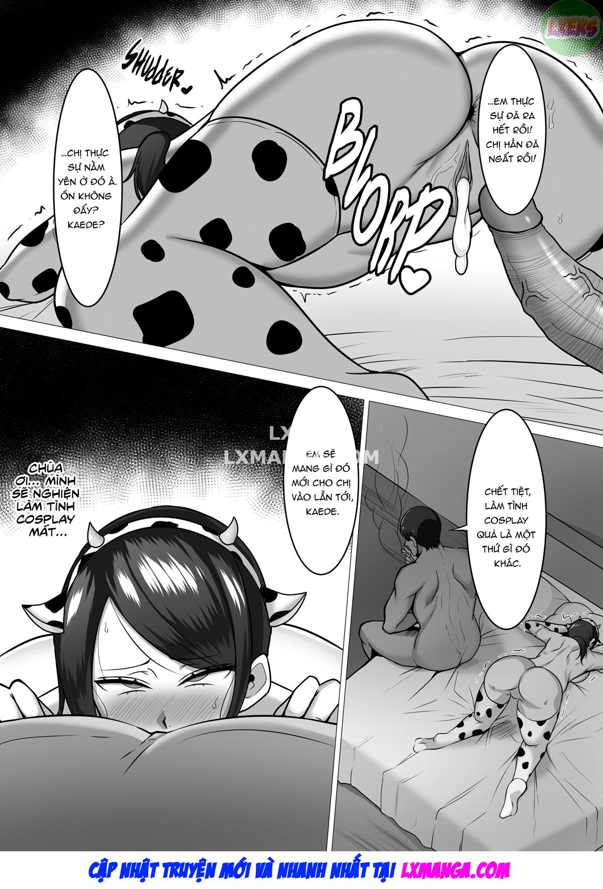 Cow Cosplay with a Curvy Housewife Oneshot - Page 24