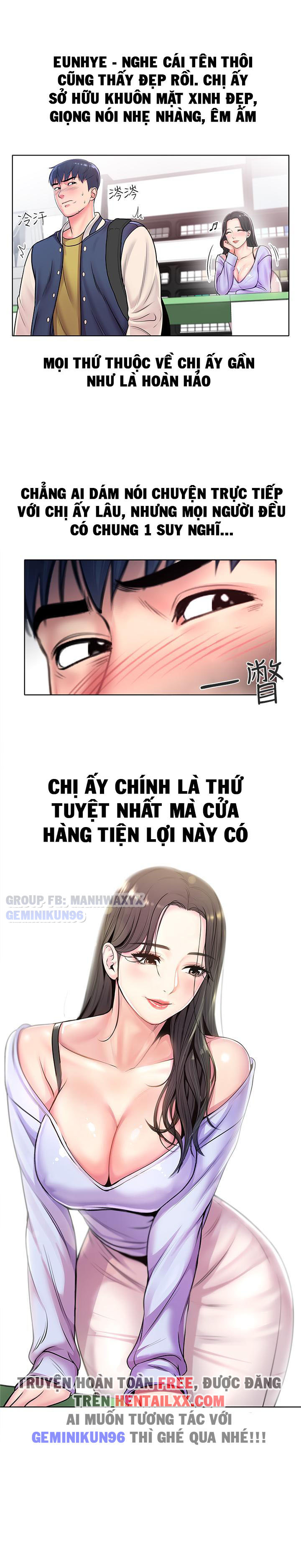 Cửa hàng tiện lợi của chị Eunhye Chapter 1 - Page 18