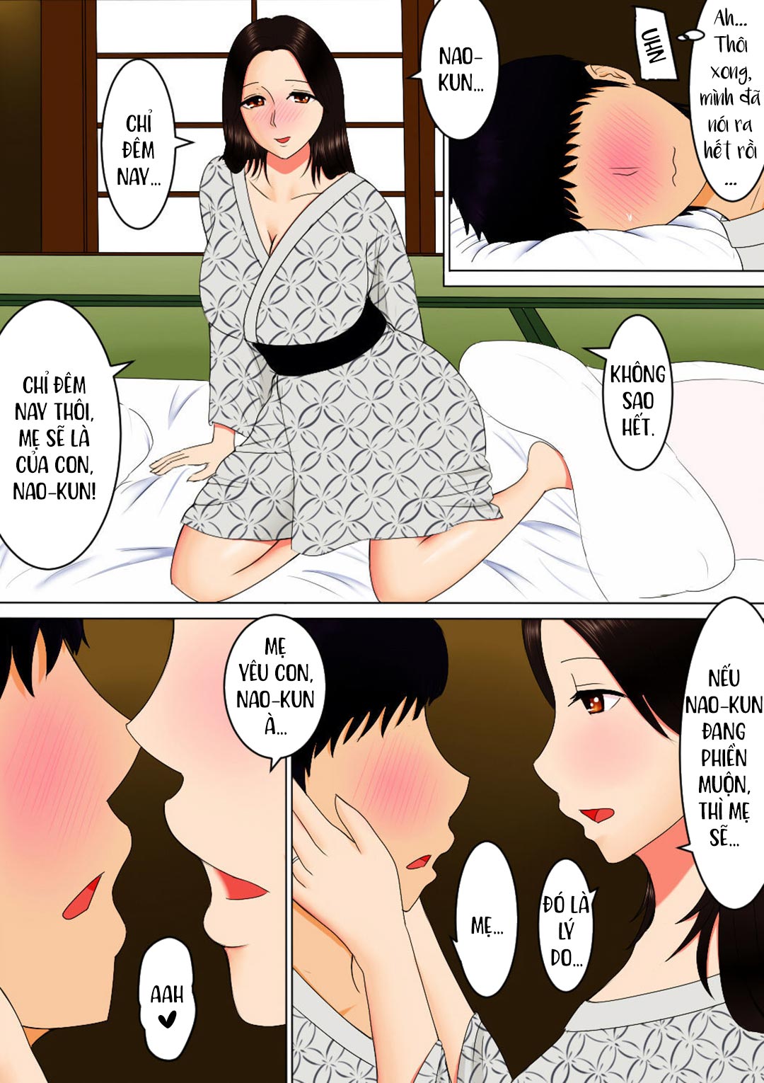 Cùng với mẹ Oneshot - Page 10