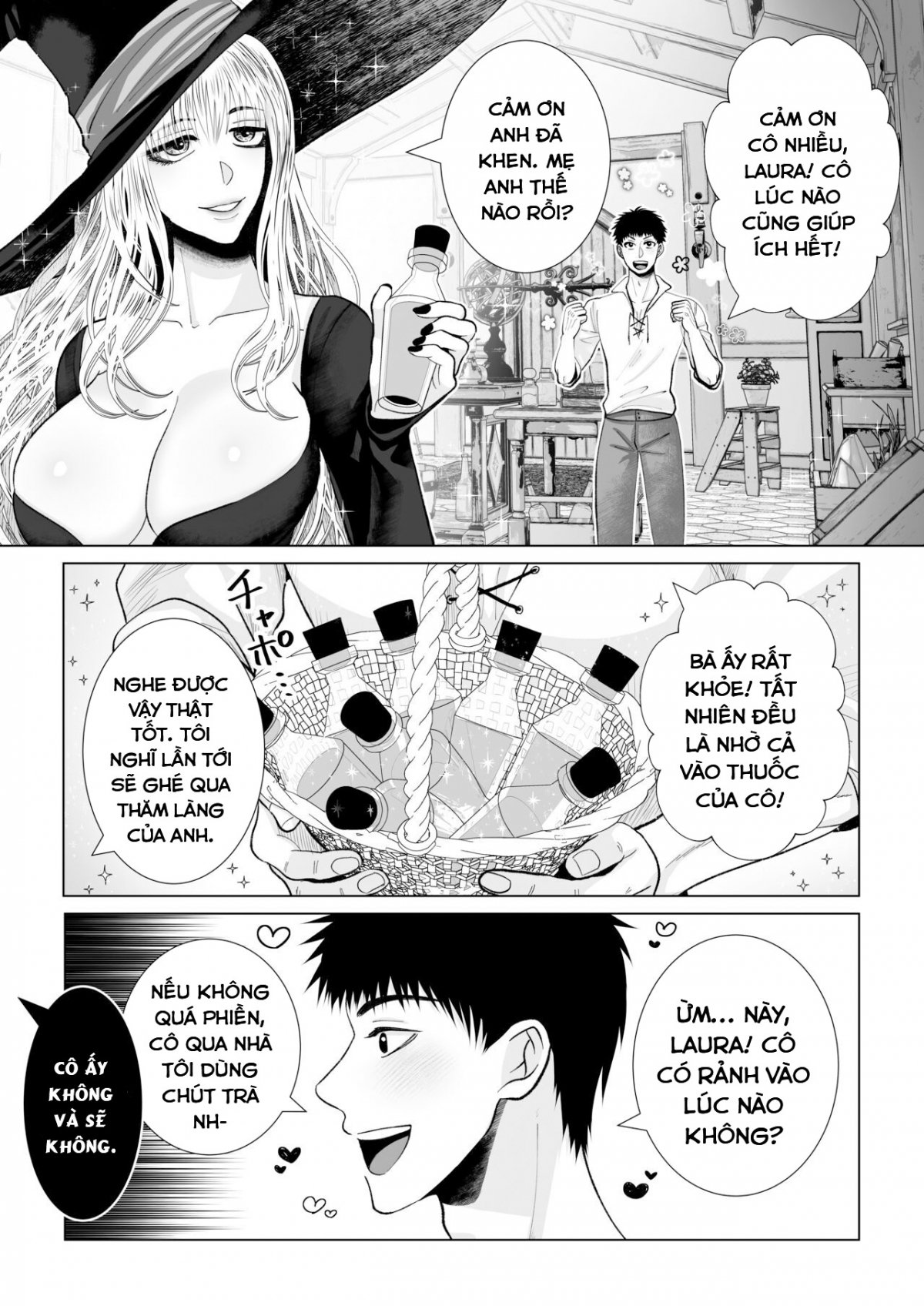 Cuộc Sống Hàng Ngày Của Cặp Phù Thủy Oneshot - Page 5