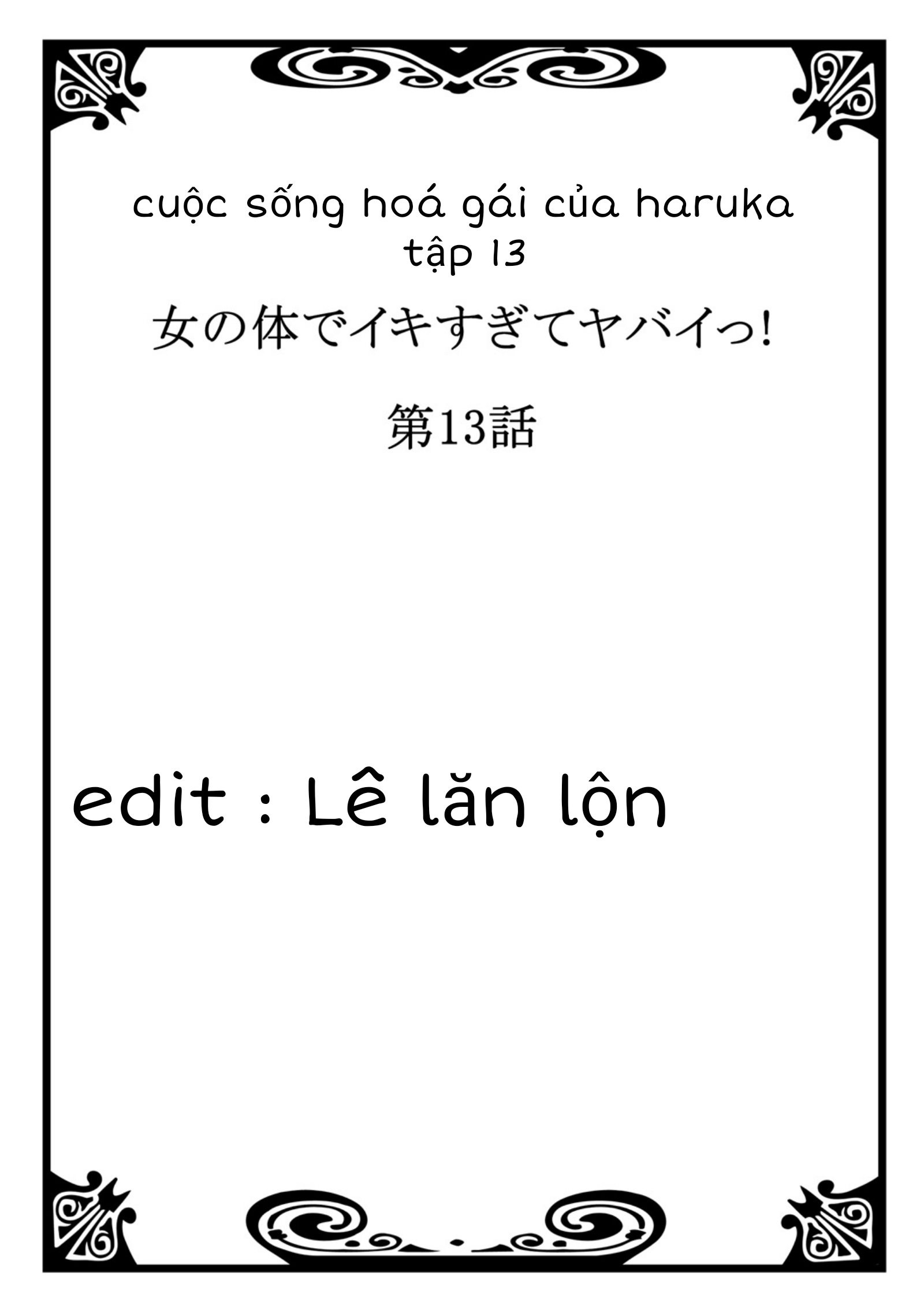 Cuộc Sống Hoá Gái Của Haruka Tập 13 - Page 2