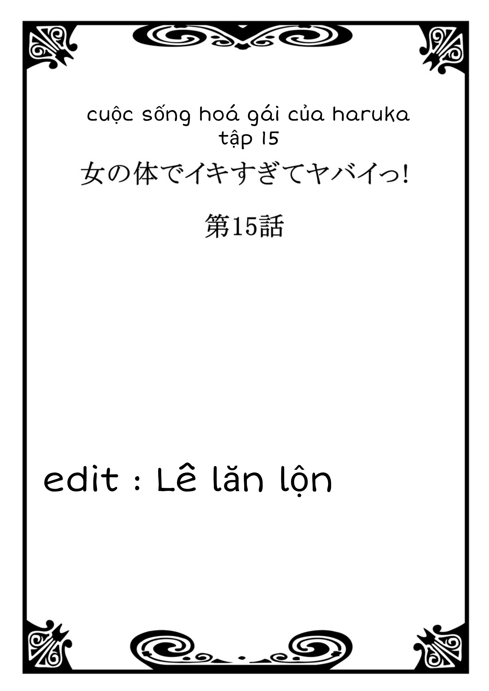 Cuộc Sống Hoá Gái Của Haruka Tập 15 - Page 2