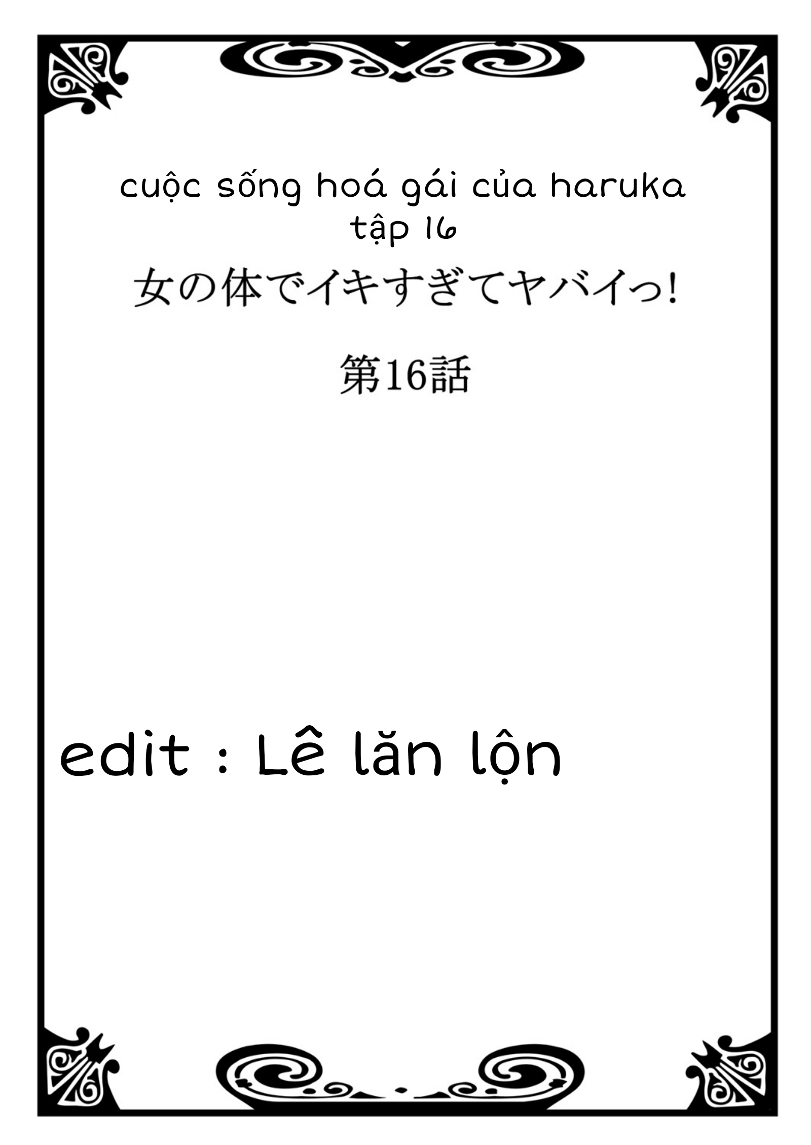 Cuộc Sống Hoá Gái Của Haruka Tập 16 - Page 2