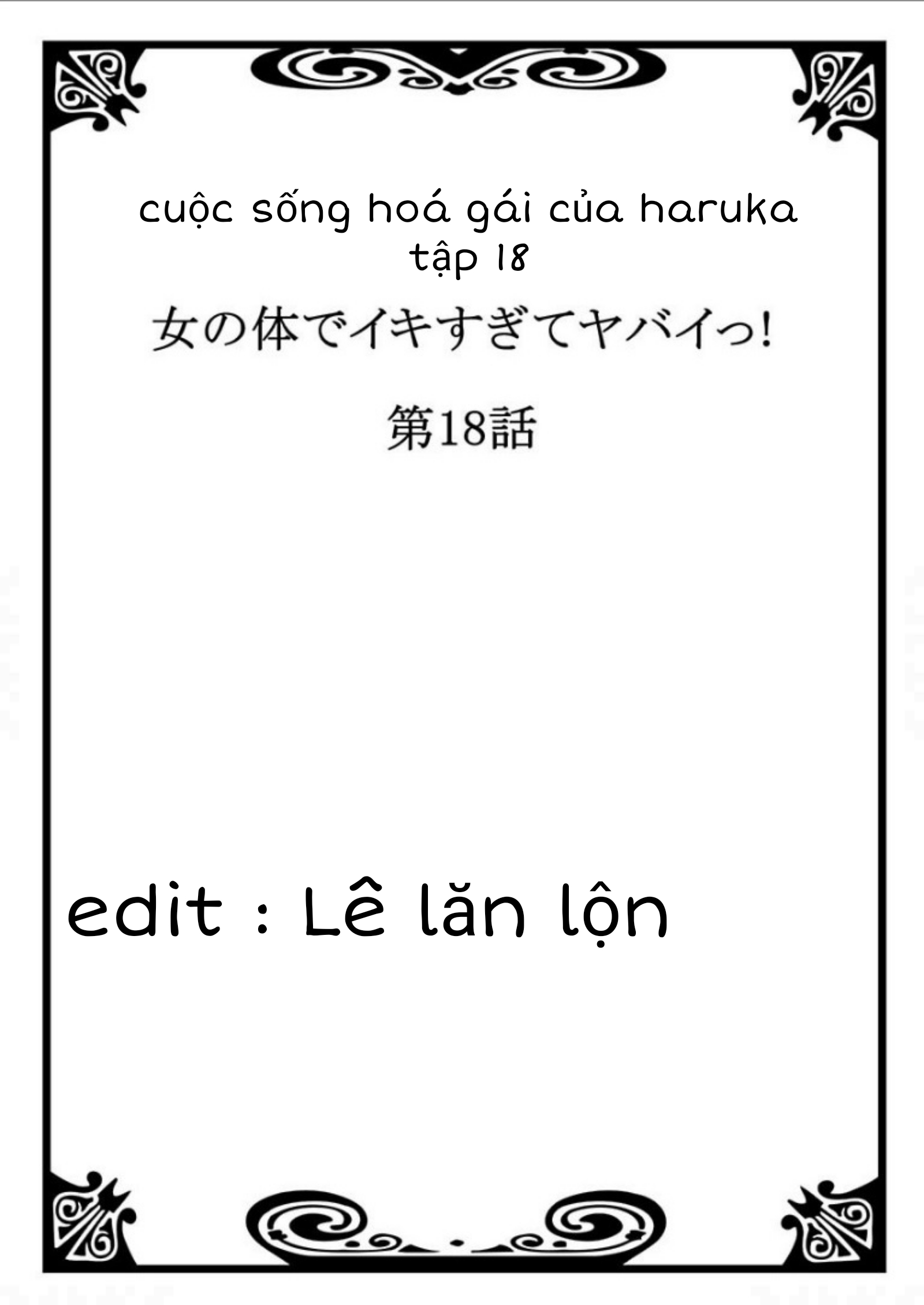 Cuộc Sống Hoá Gái Của Haruka Tập 18 - Page 2