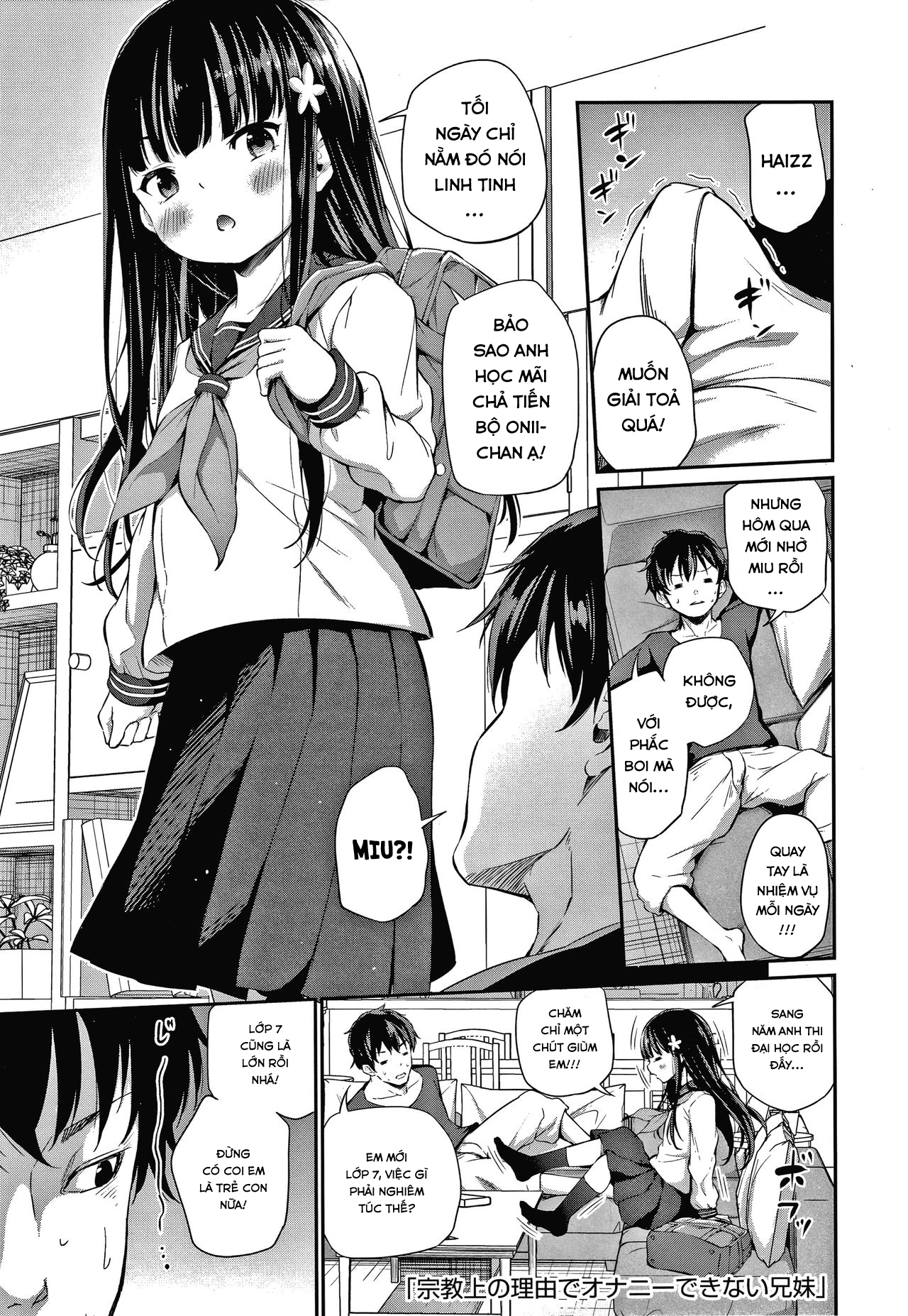 Cuộc sống thường ngày với cô em gái Tsundere Chapter 5 - Page 2