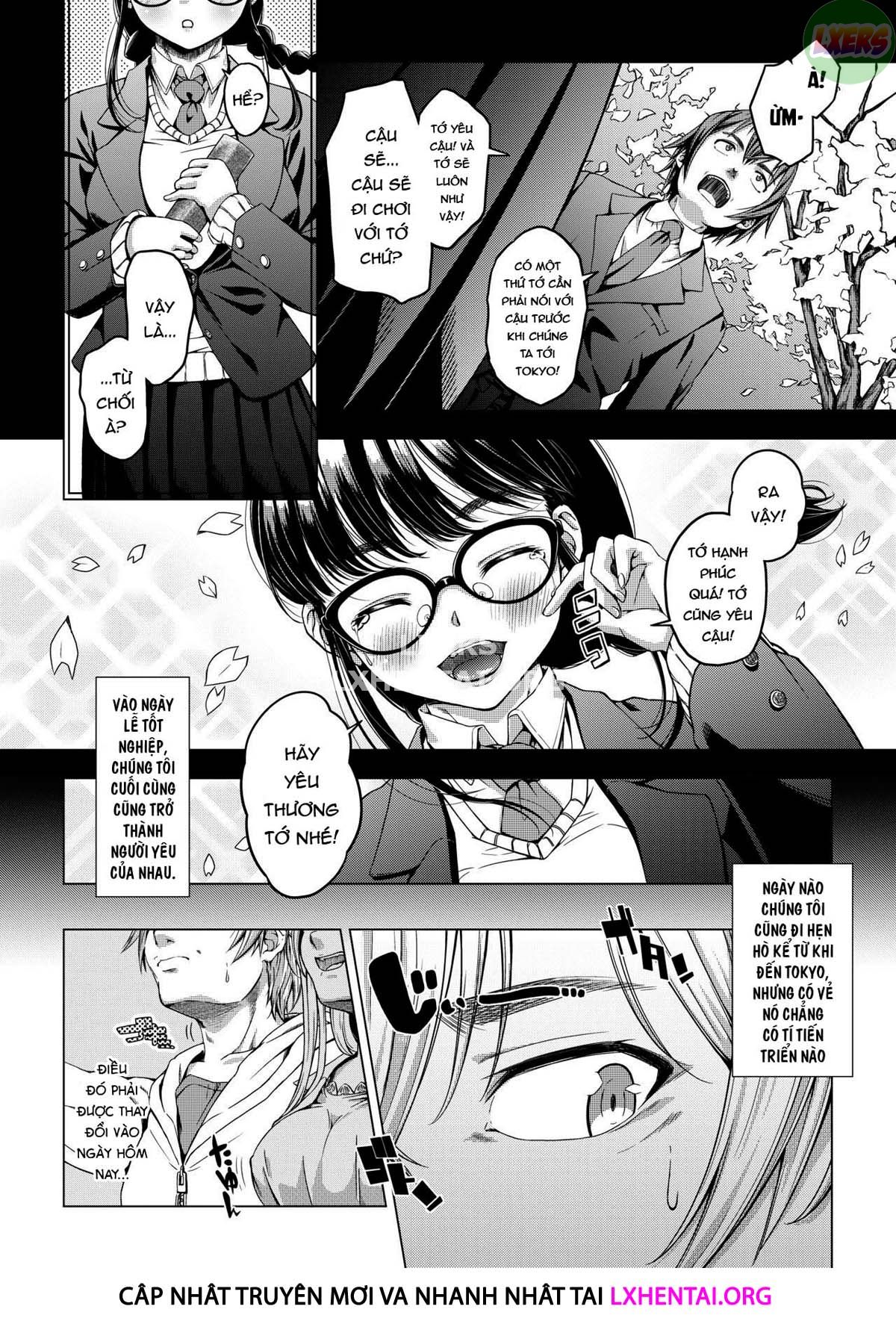 Daigaku Shingaku de Issho ni Joukyou Shita Kanojo ga Netorare Ochita Ato Chapter 5 END - Page 7