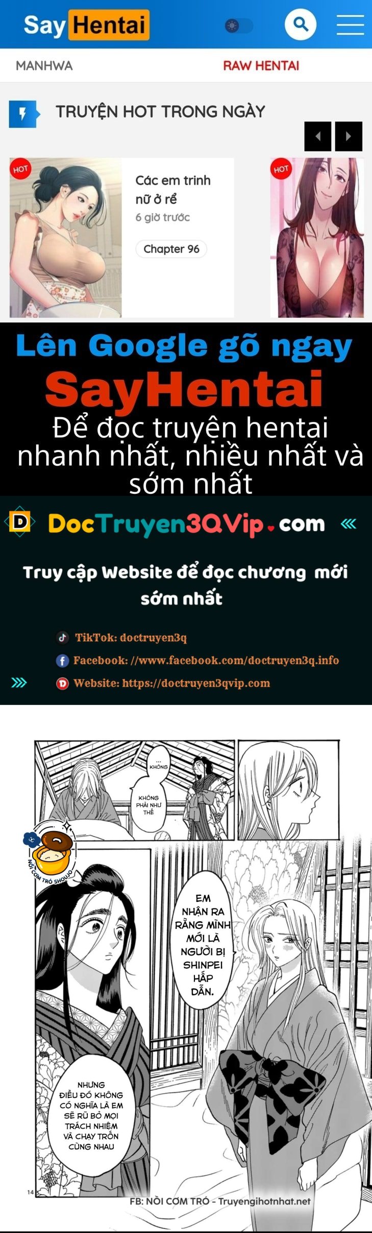 HentaiVn Truyện tranh online