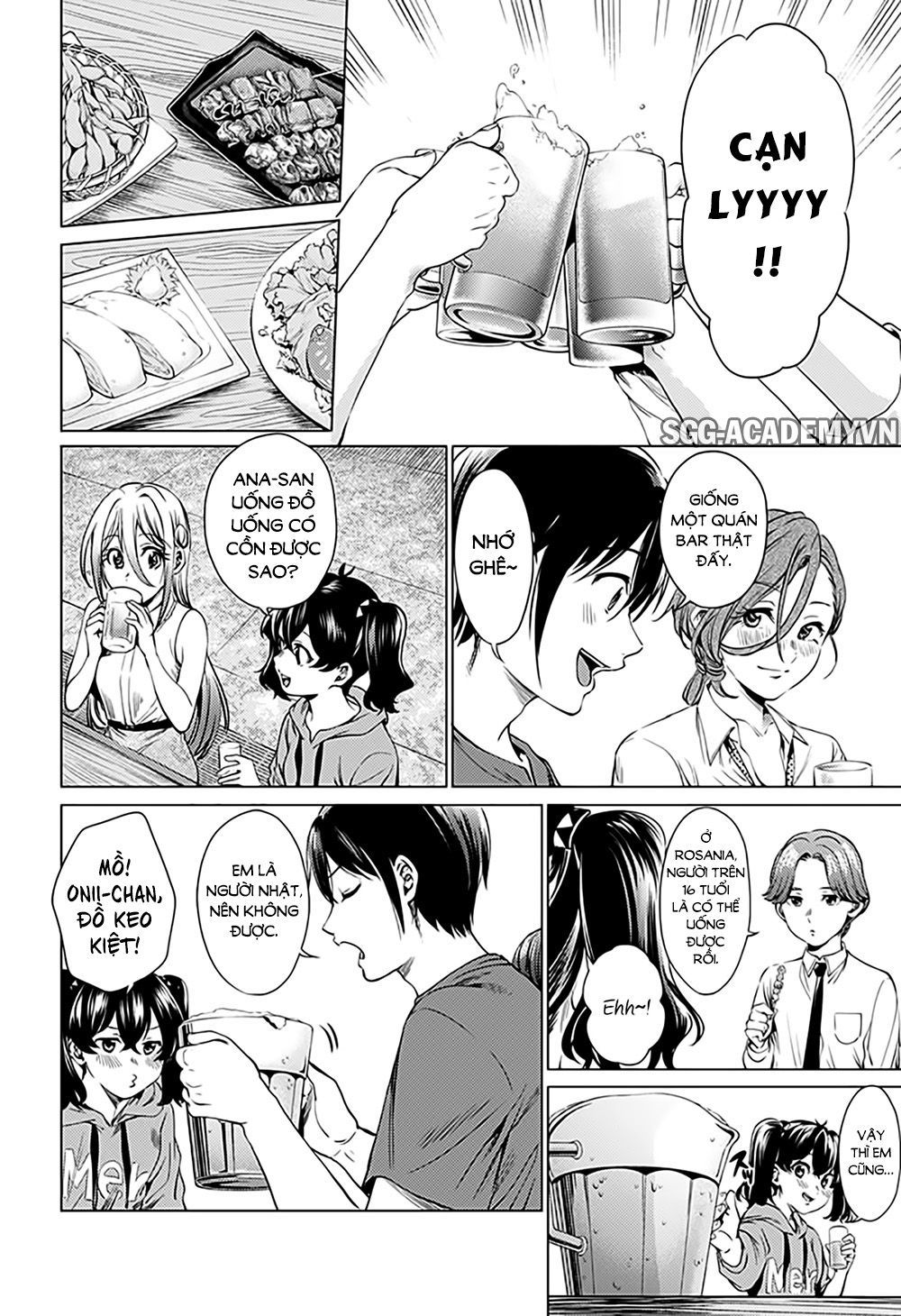 Dàn Harem Cuối Cùng Chap 71.1 - Page 6