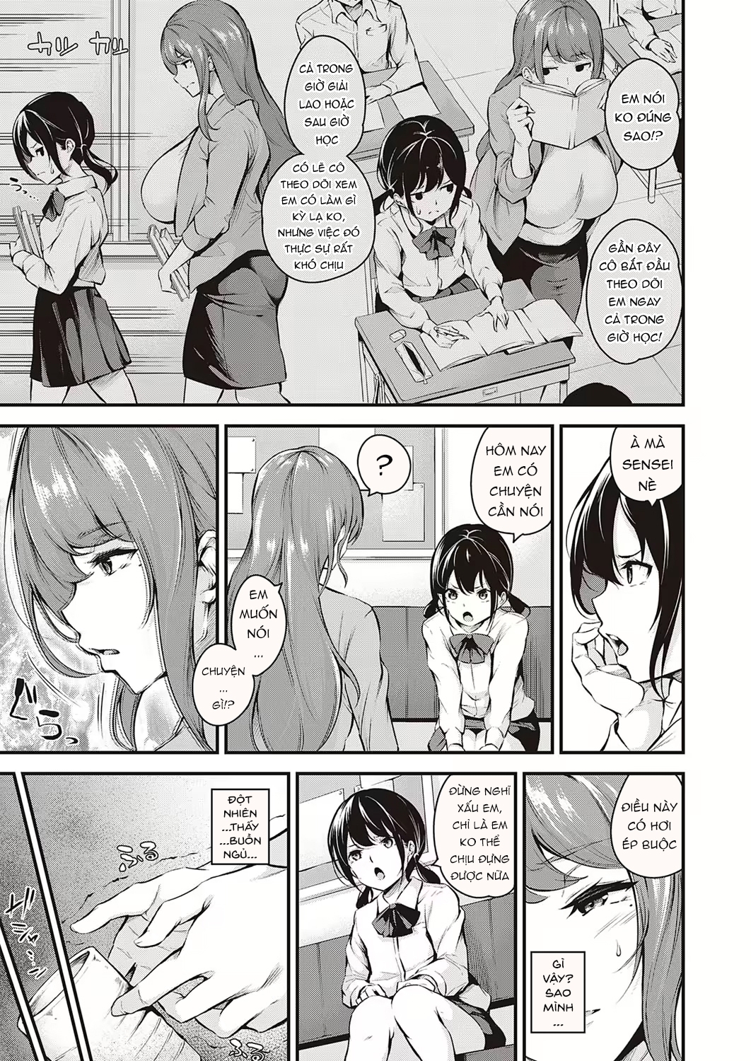 Darashinaku Ochiru Sensei Wa Suki Desuka!? Oneshot - Page 3