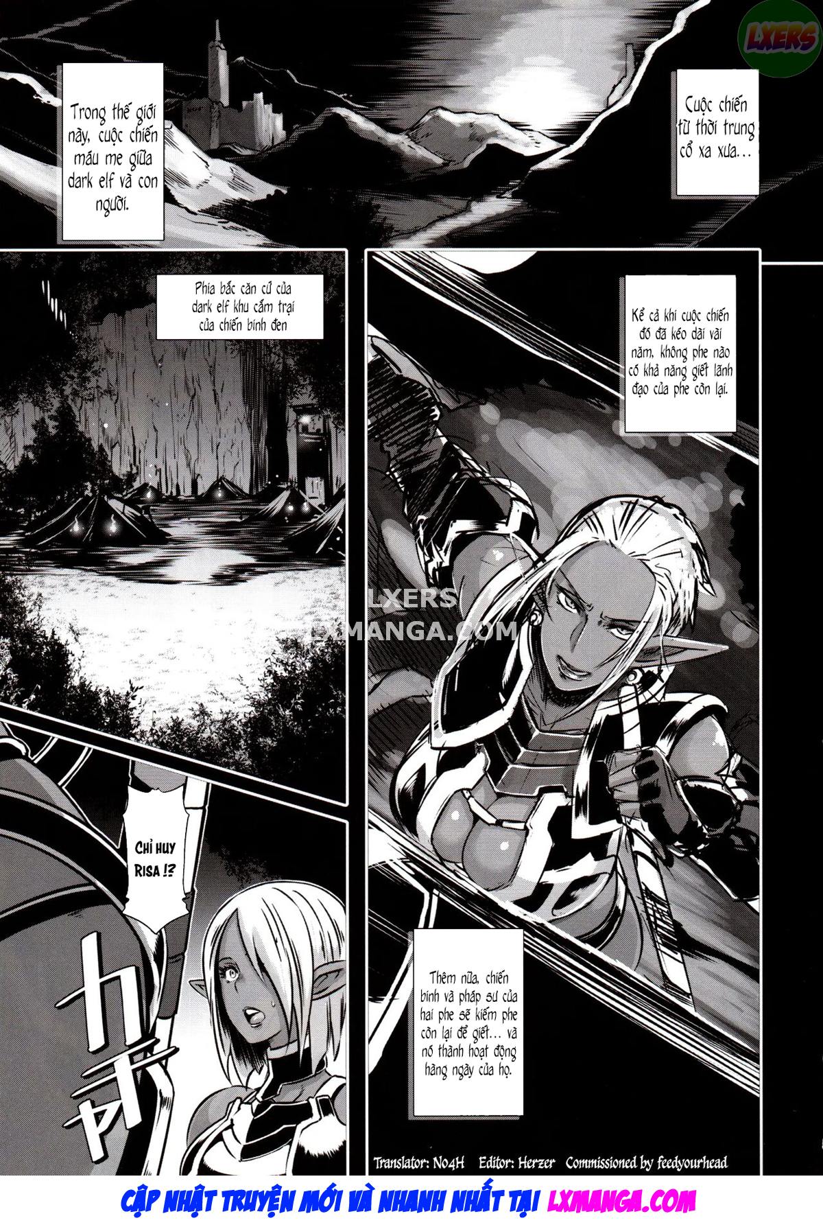 DARK ELF vs ALIEN Oneshot - Page 7