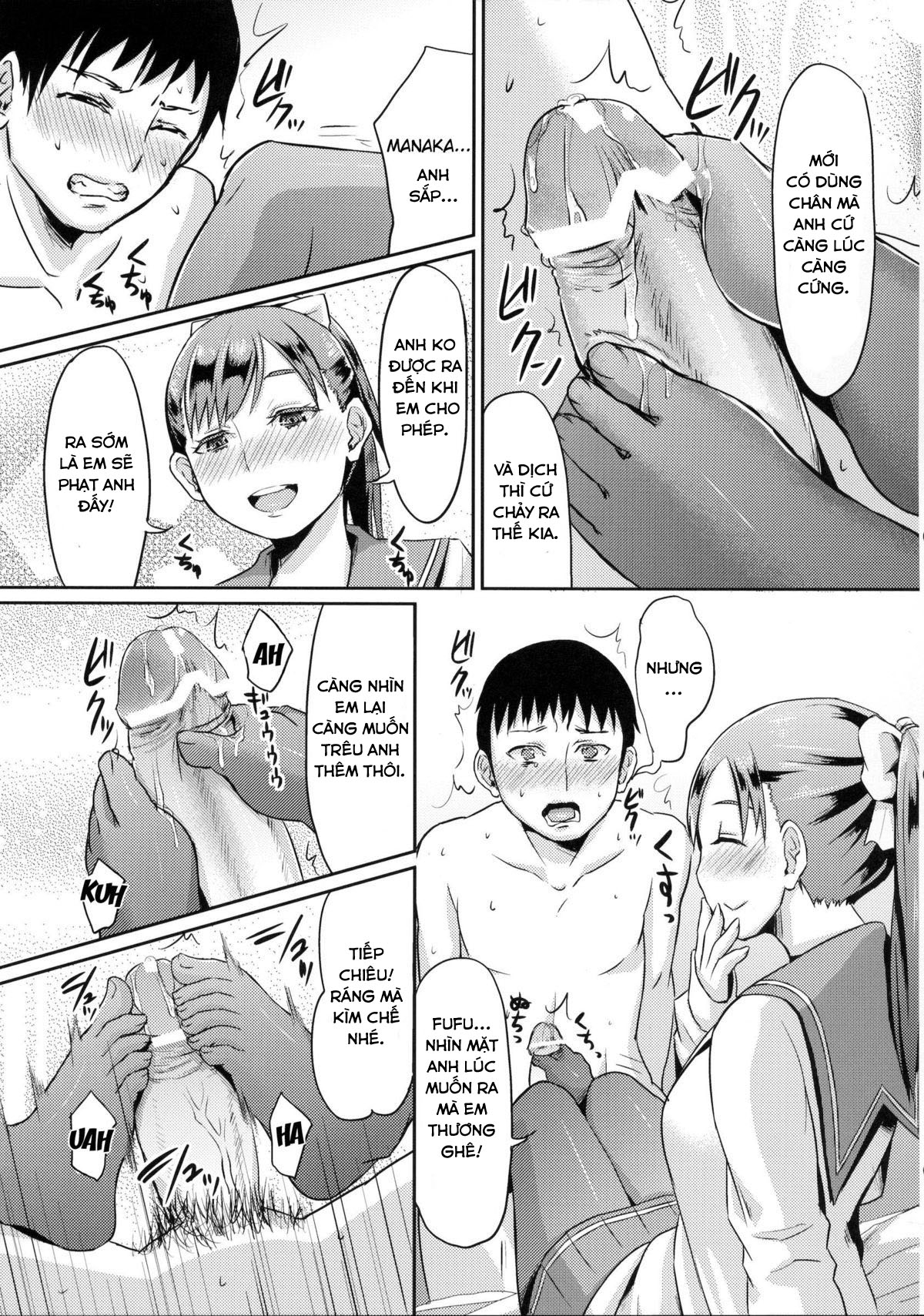 Dark Manaka's Foot-Stomping Punishment Dark Manaka&#039;s Foot-Stomping Punishment - Oneshot - Page 8