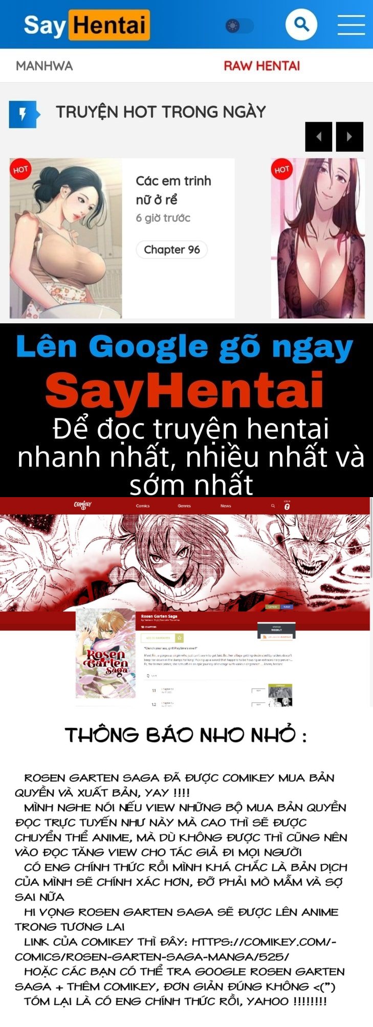 HentaiVn Truyện tranh online