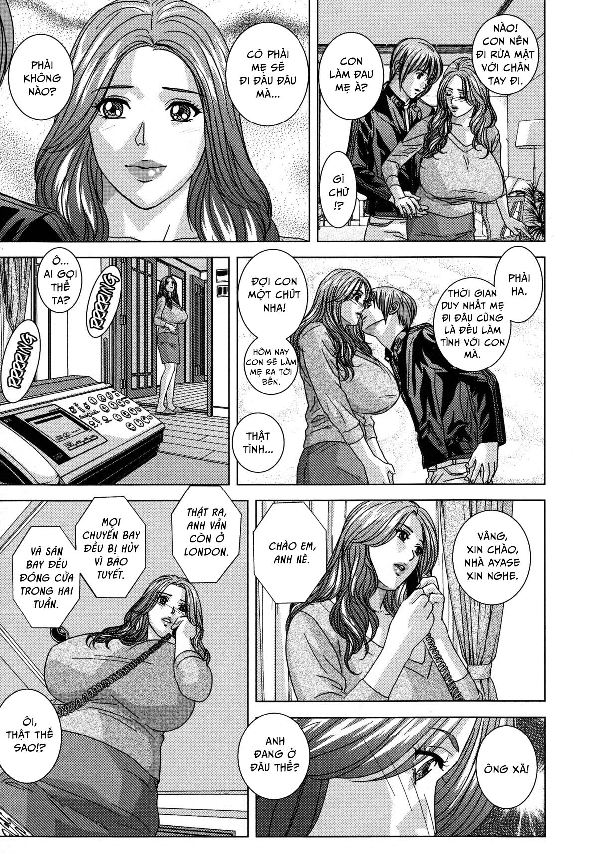 Dear My Mother Chap 06 - Cuộc Gọi Điện Thoại - Page 4