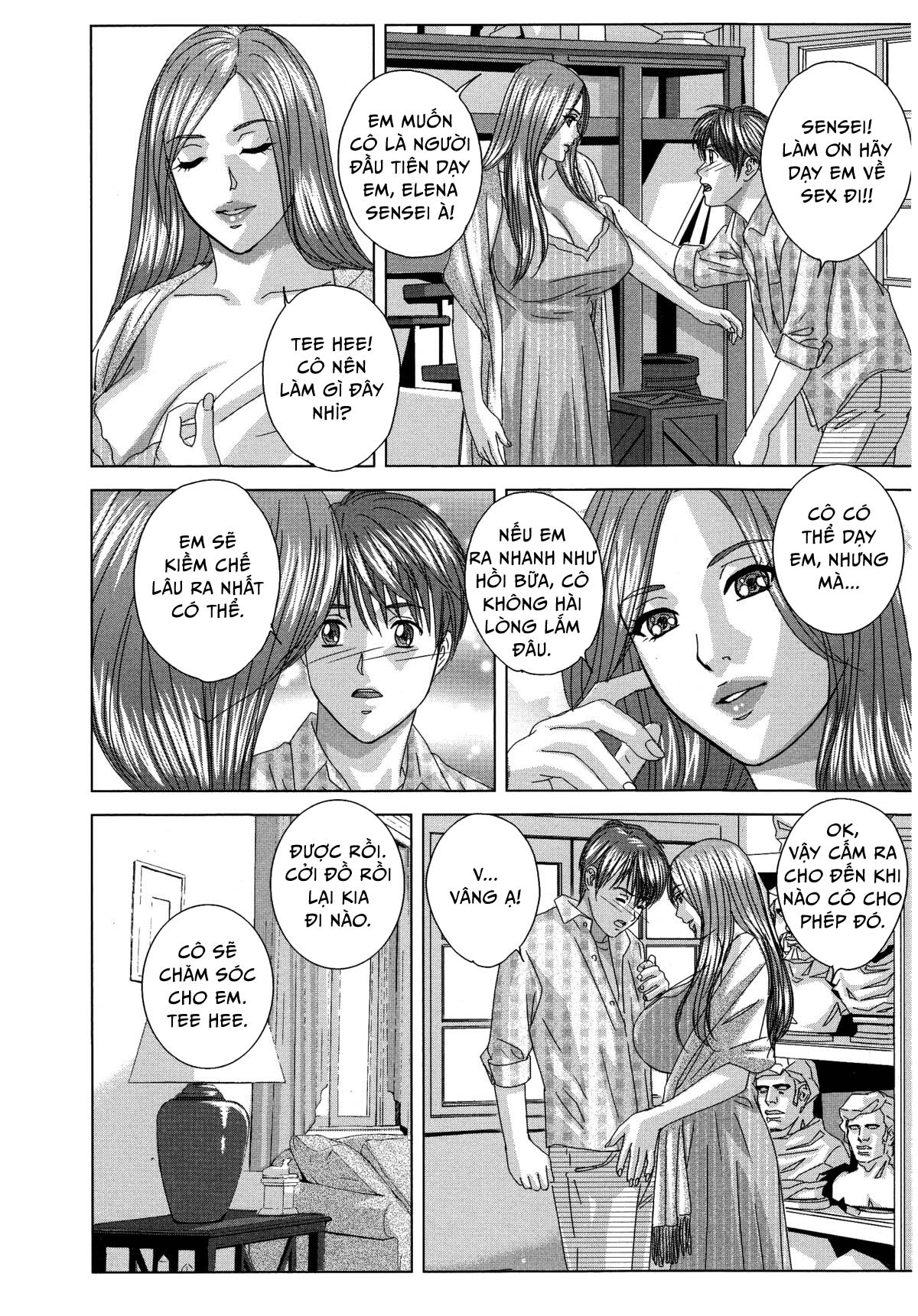 Dear My Mother Chap 08.5 - Ngoại Truyện: Elena Sensei Quyến Rũ - Hết Vol 1 - Page 10