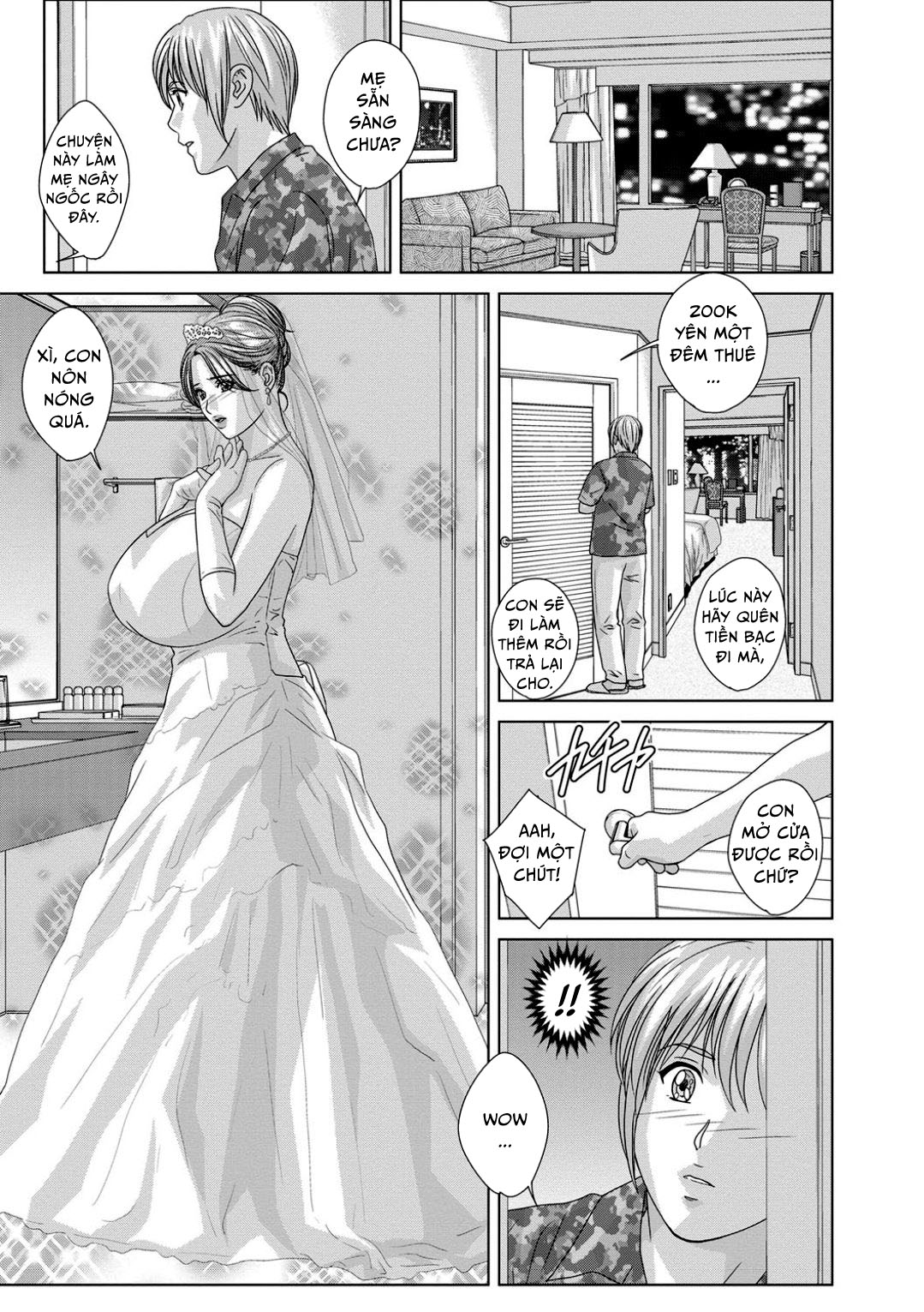 Dear My Mother Chap 17 - Tuần Trăng Mật - Đêm Đầu Tiên - Page 3